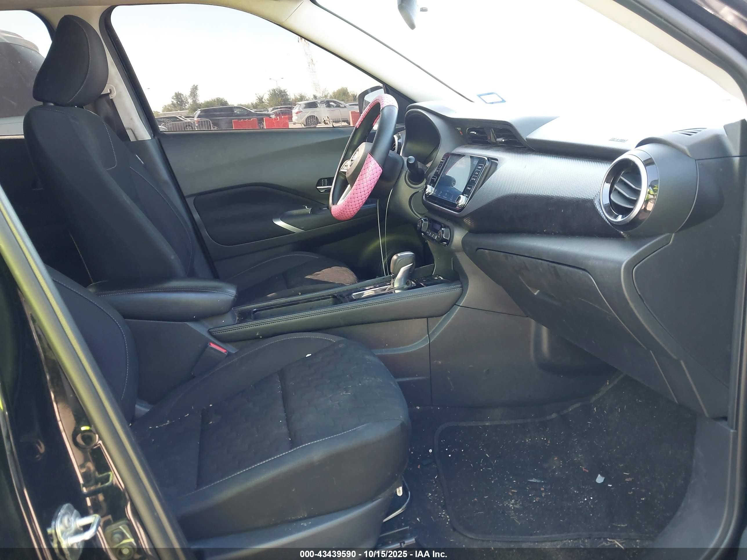 2021 Nissan Kicks Sv Xtronic Cvt Black vin: 3N1CP5CV1ML504906