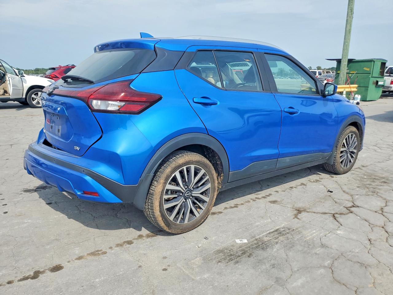 2022 Nissan Kicks Sv Blue vin: 3N1CP5CV1NL495979
