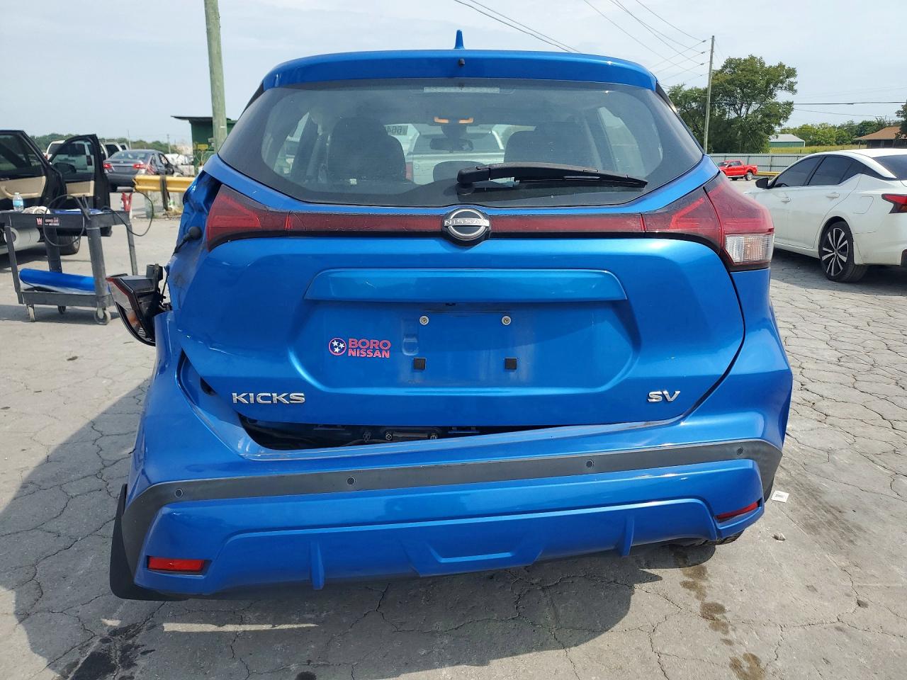 2022 Nissan Kicks Sv Blue vin: 3N1CP5CV1NL495979