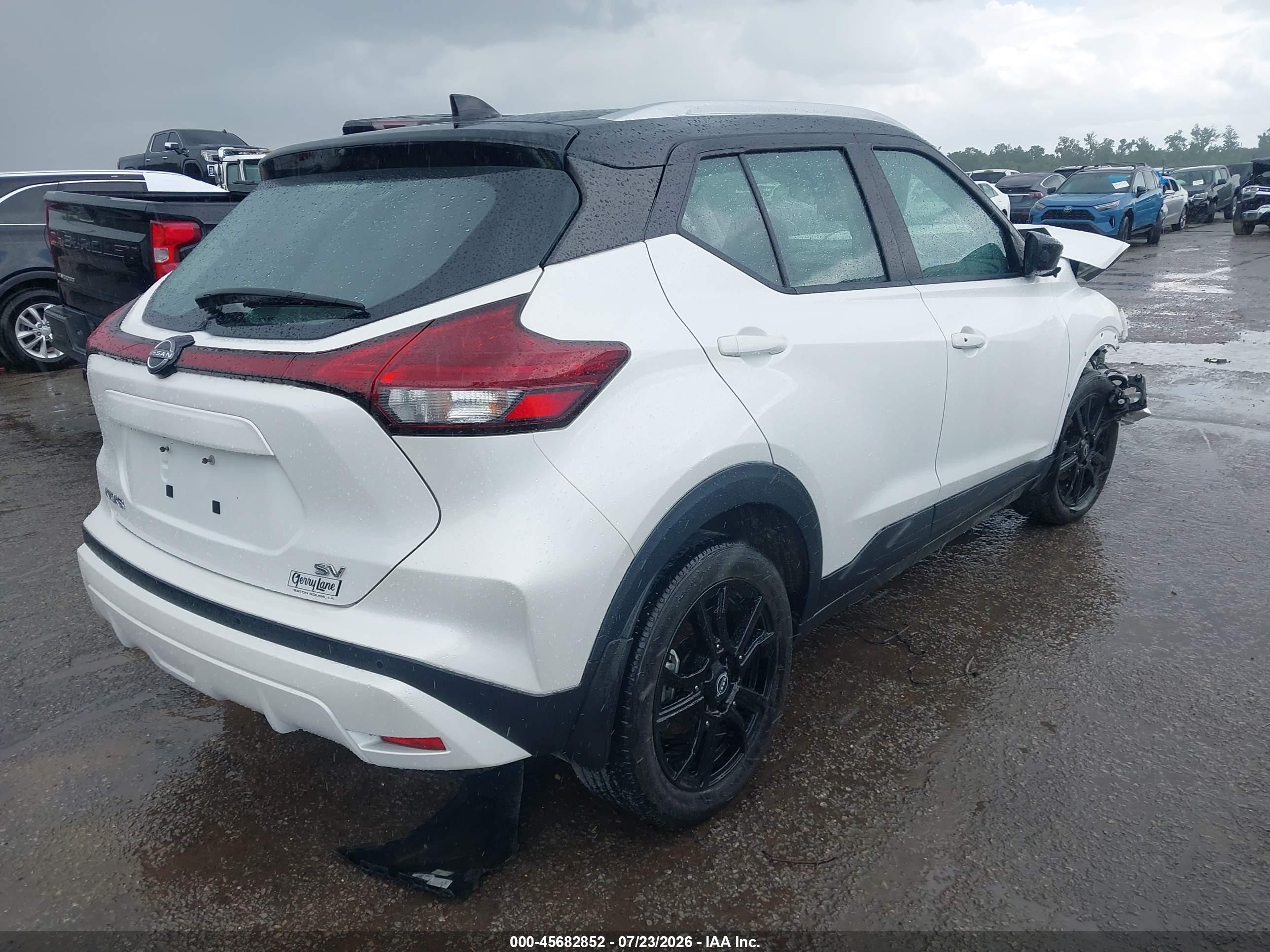 2024 Nissan Kicks Sv Xtronic Cvt Белый vin: 3N1CP5CV1RL507456