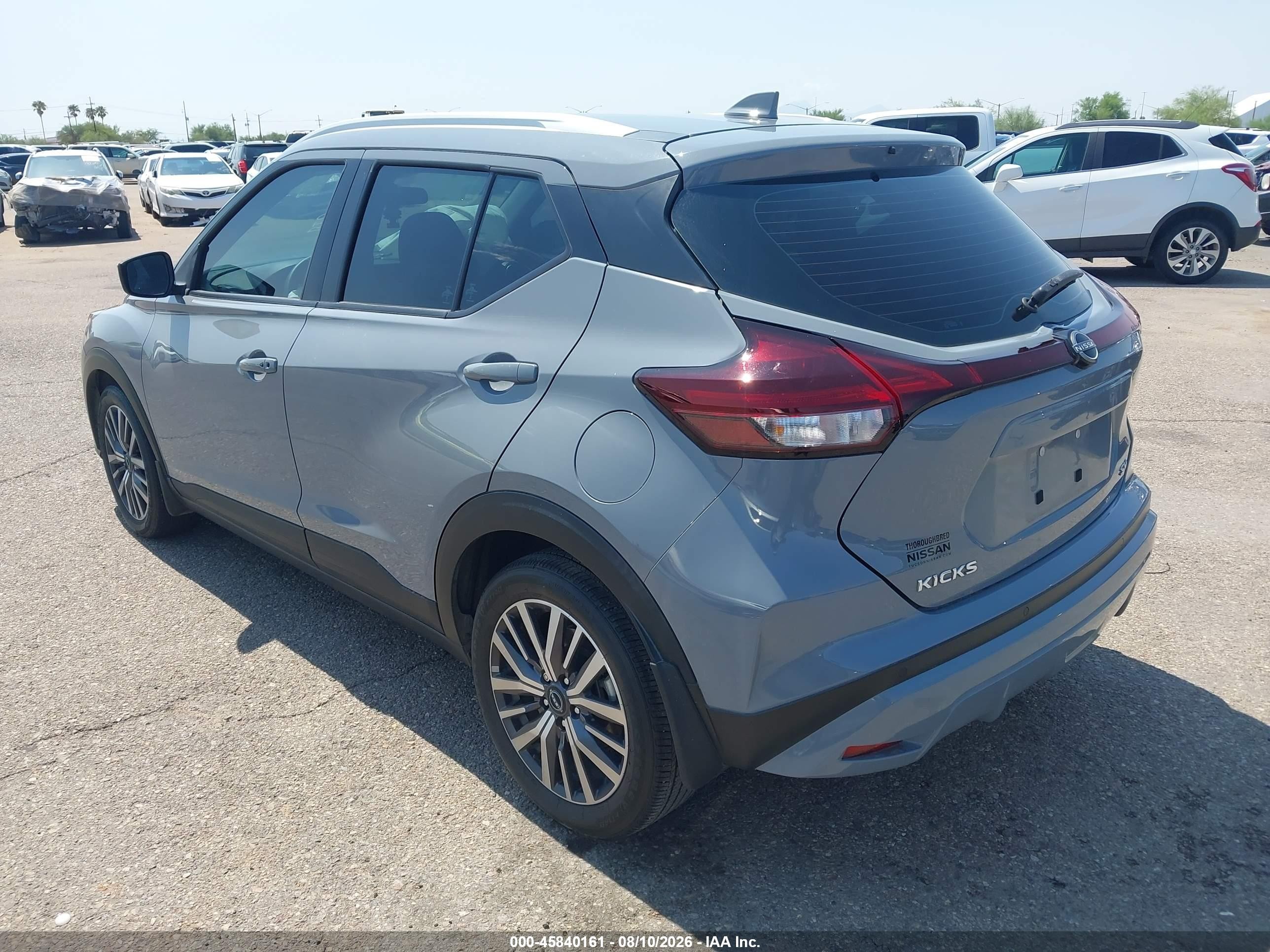 2024 Nissan Kicks Sv Xtronic Cvt Gray vin: 3N1CP5CV1RL517453