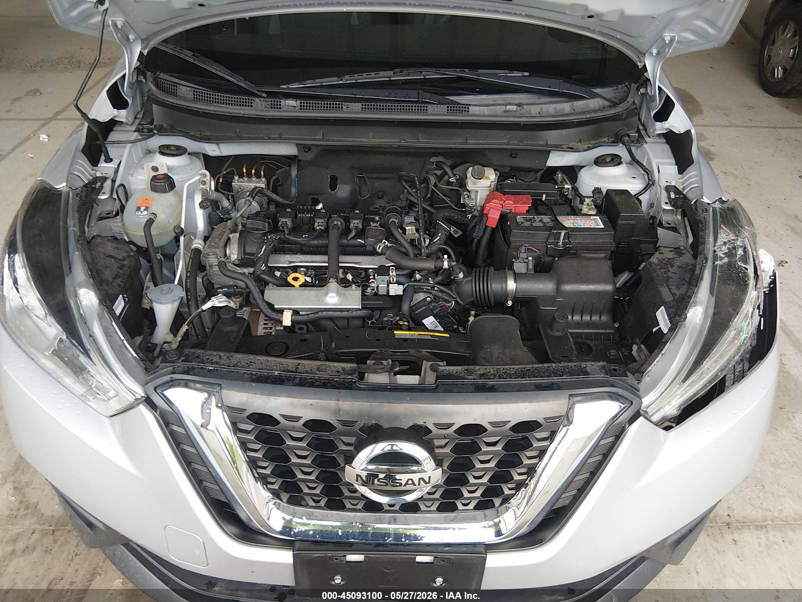 2020 Nissan Kicks Sv Xtronic Cvt Gray vin: 3N1CP5CV2LL545141