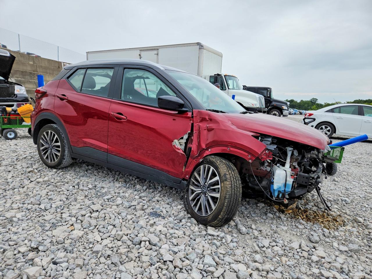 2023 Nissan Kicks Sv Red vin: 3N1CP5CV2PL470057