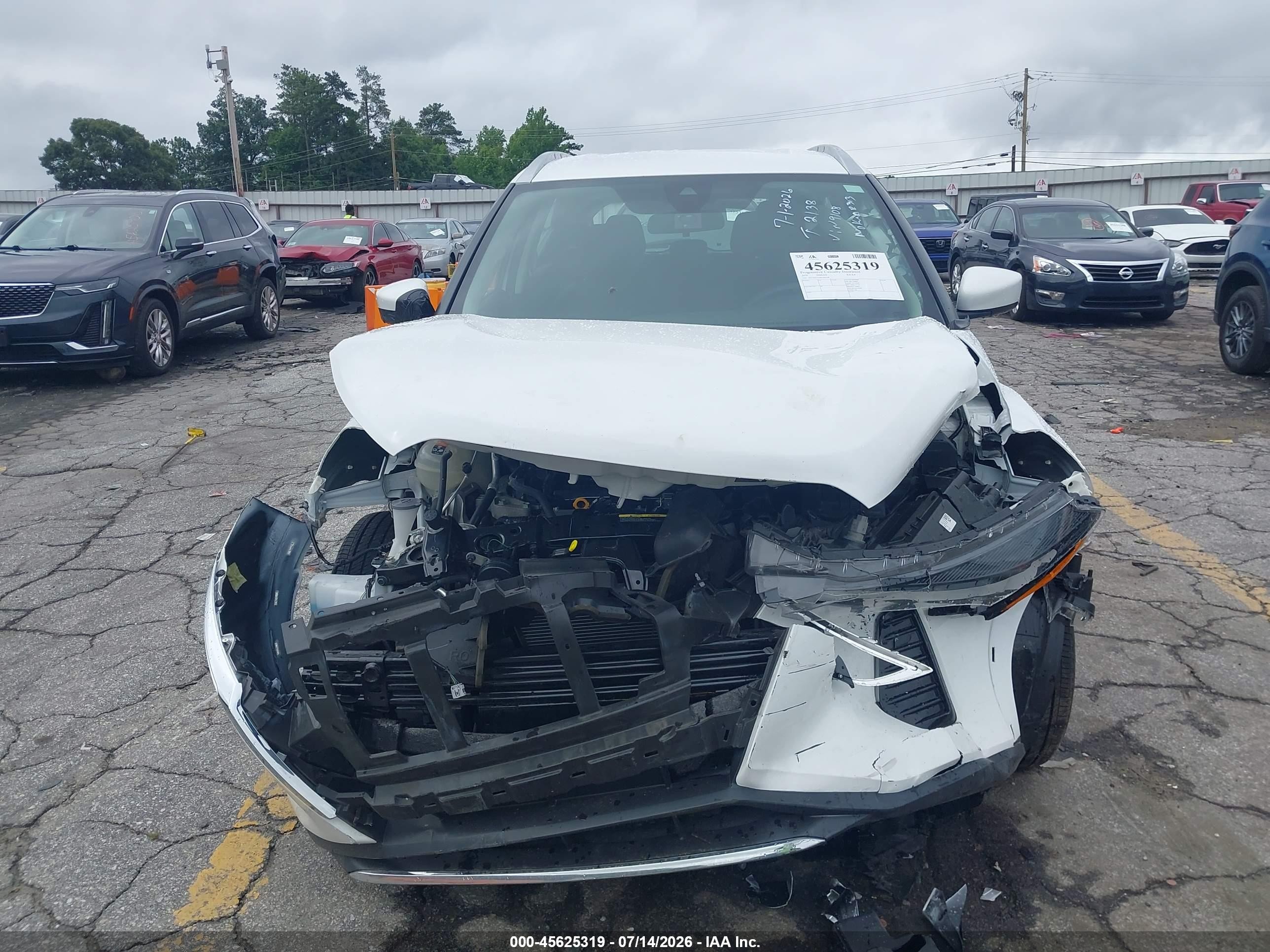 2024 Nissan Kicks Sv Xtronic Cvt White vin: 3N1CP5CV2RL499108
