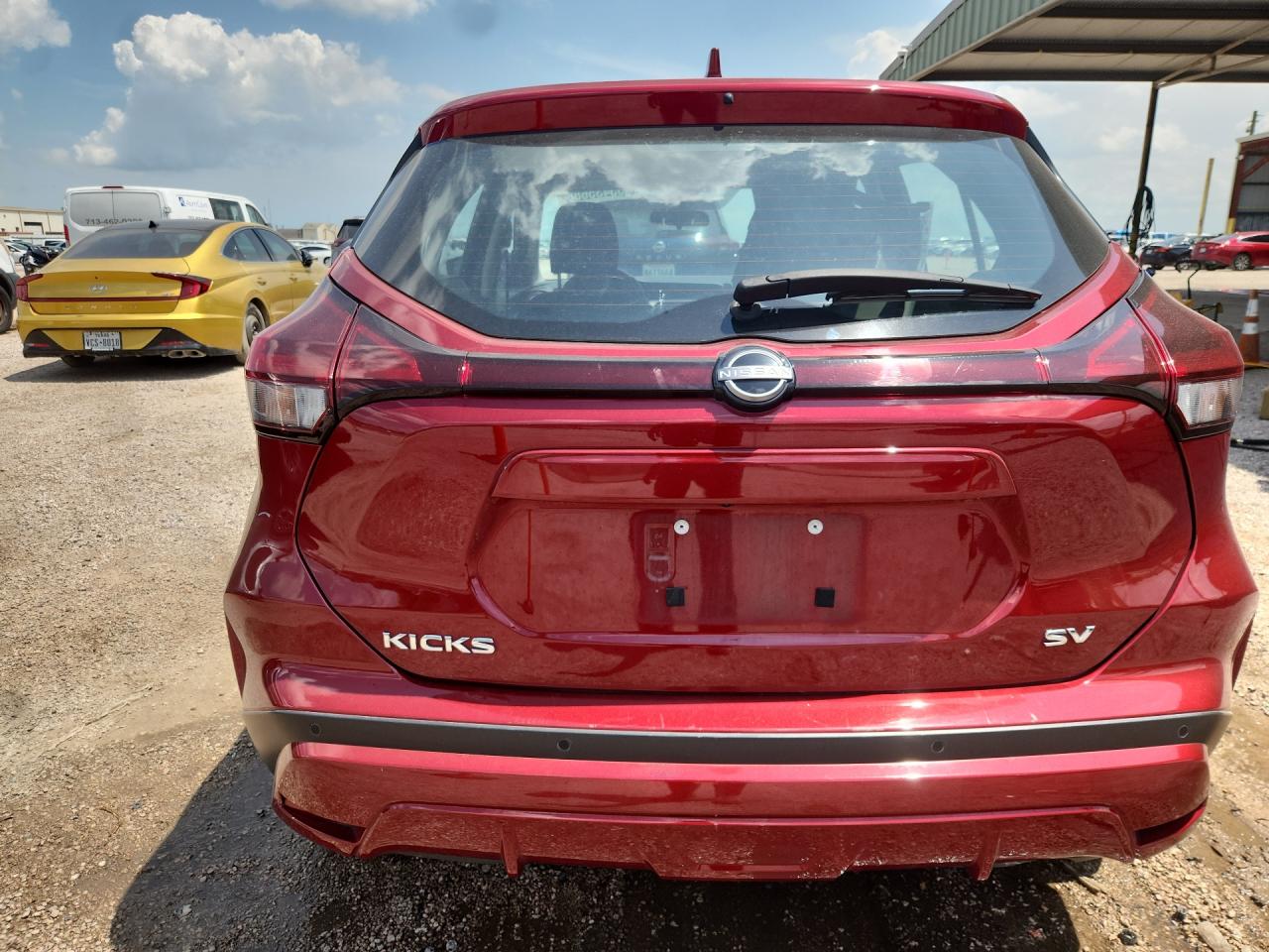 2024 Nissan Kicks Sv Red vin: 3N1CP5CV2RL565995 Damage: Rear Bumper/Cover, Scraped, 3 To 4 Inches