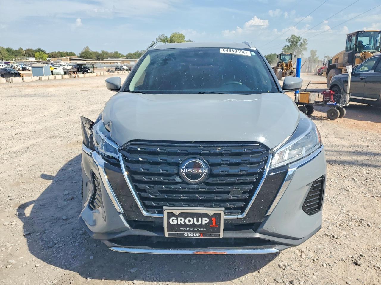 2022 Nissan Kicks Sv Gray vin: 3N1CP5CV3NL496759