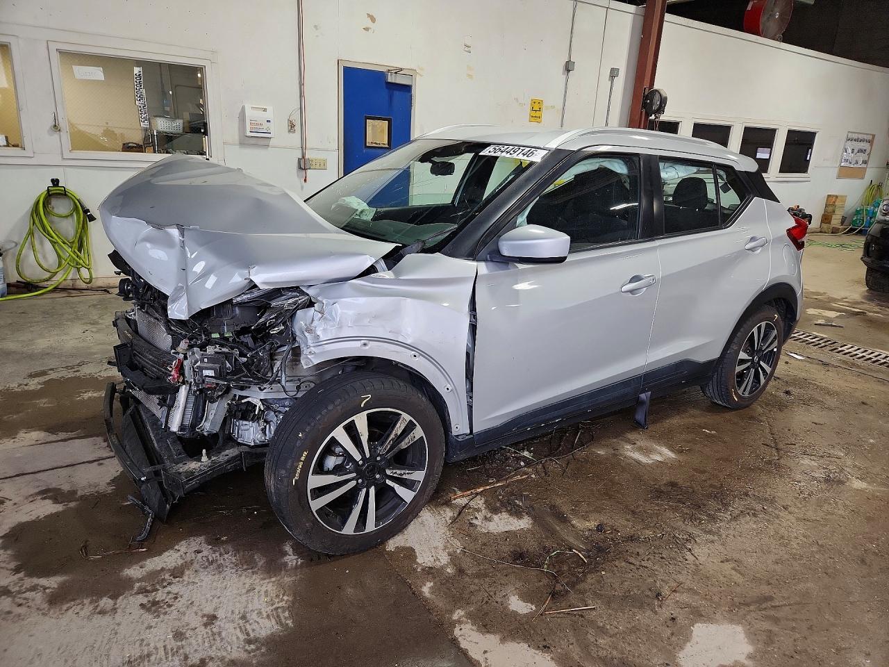 2020 Nissan Kicks Sv Silver vin: 3N1CP5CV4LL516093