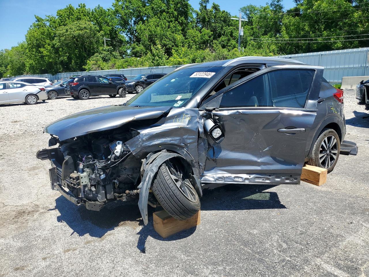 2020 Nissan Kicks Sv Charcoal vin: 3N1CP5CV4LL549885