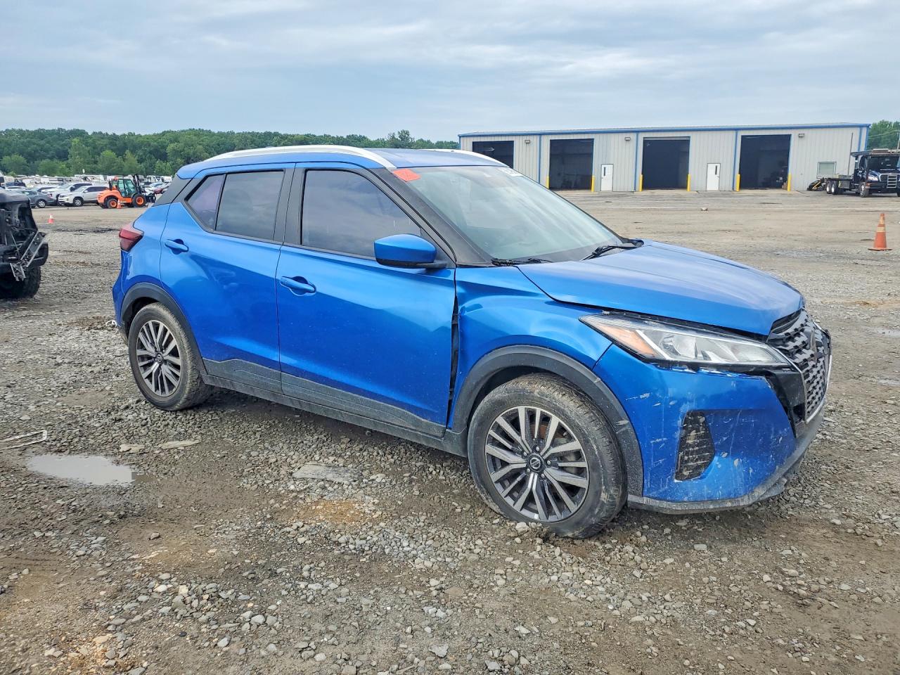 2021 Nissan Kicks Sv Blue vin: 3N1CP5CV4ML478821