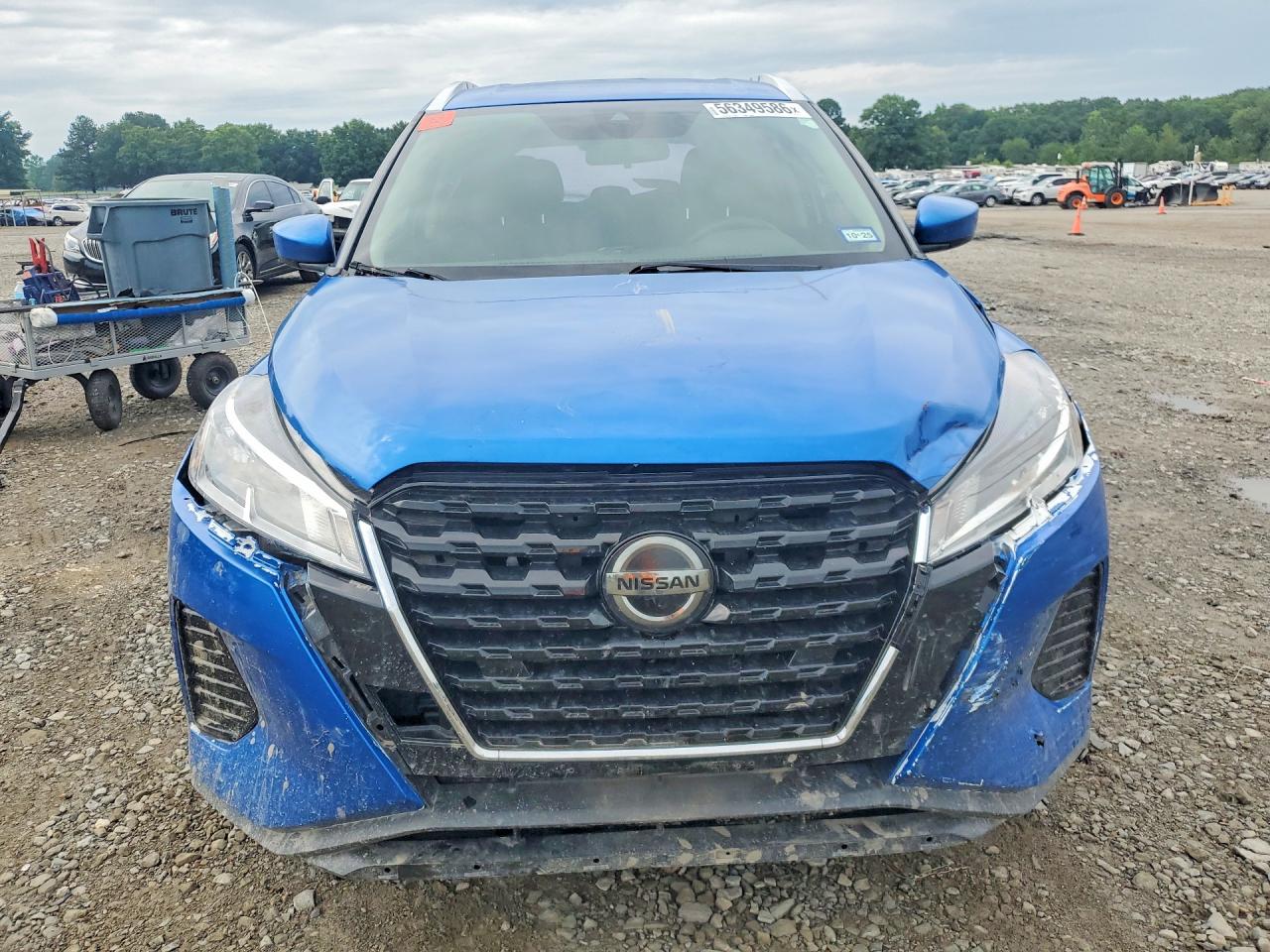 2021 Nissan Kicks Sv Blue vin: 3N1CP5CV4ML478821