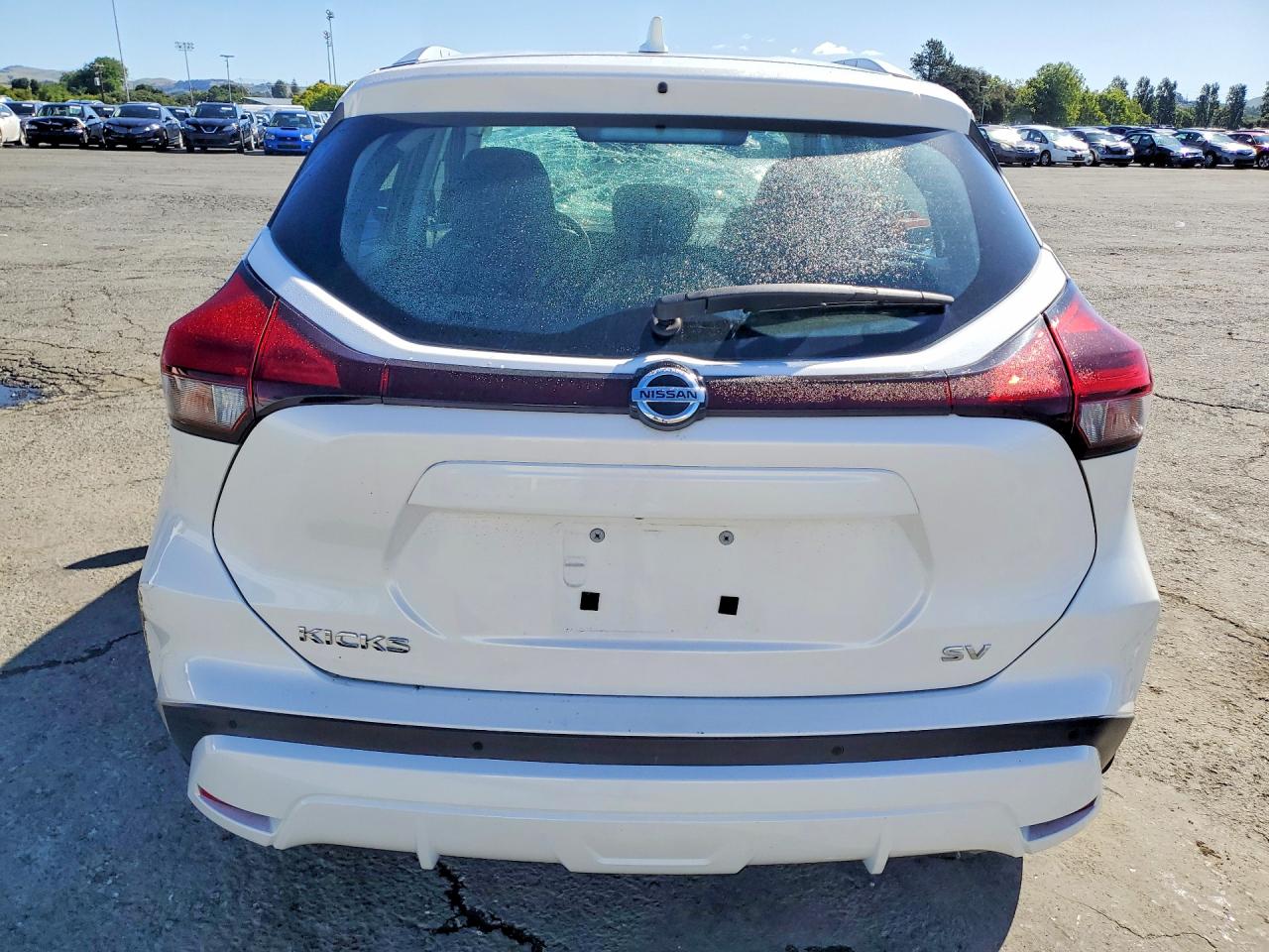 2021 Nissan Kicks Sv White vin: 3N1CP5CV4ML546891