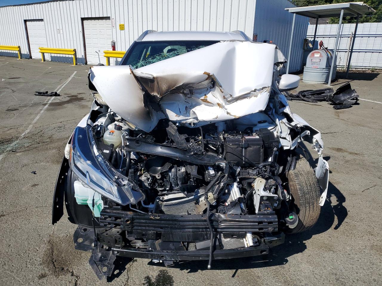 2021 Nissan Kicks Sv White vin: 3N1CP5CV4ML546891