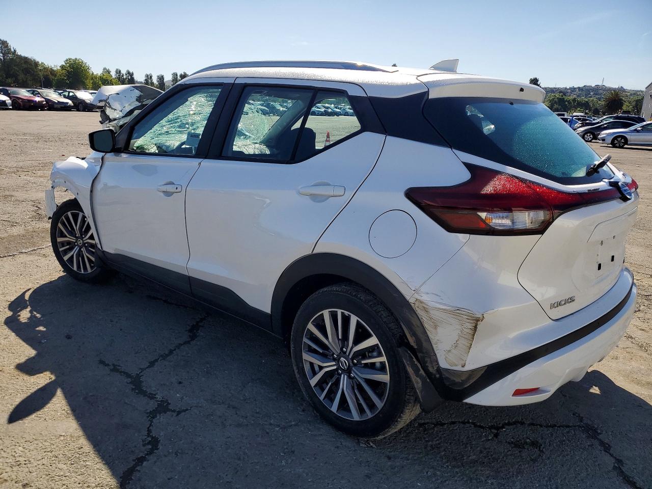 2021 Nissan Kicks Sv White vin: 3N1CP5CV4ML546891