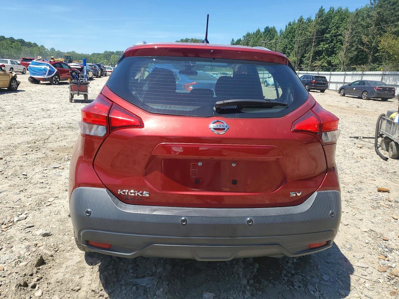 2020 Nissan Kicks Sv Red vin: 3N1CP5CV5LL526356