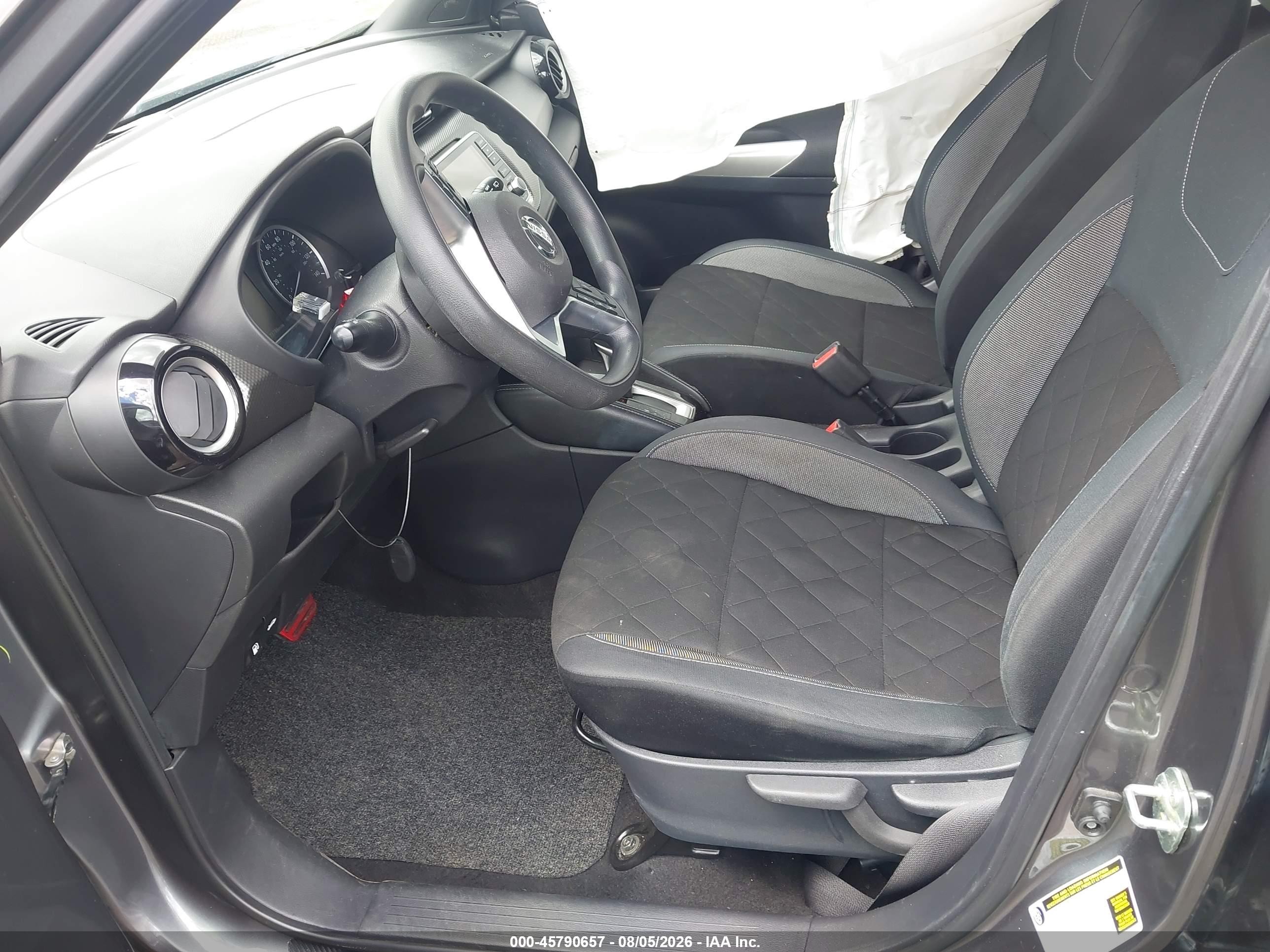 2020 Nissan Kicks Sv Xtronic Cvt Серый vin: 3N1CP5CV6LL516063