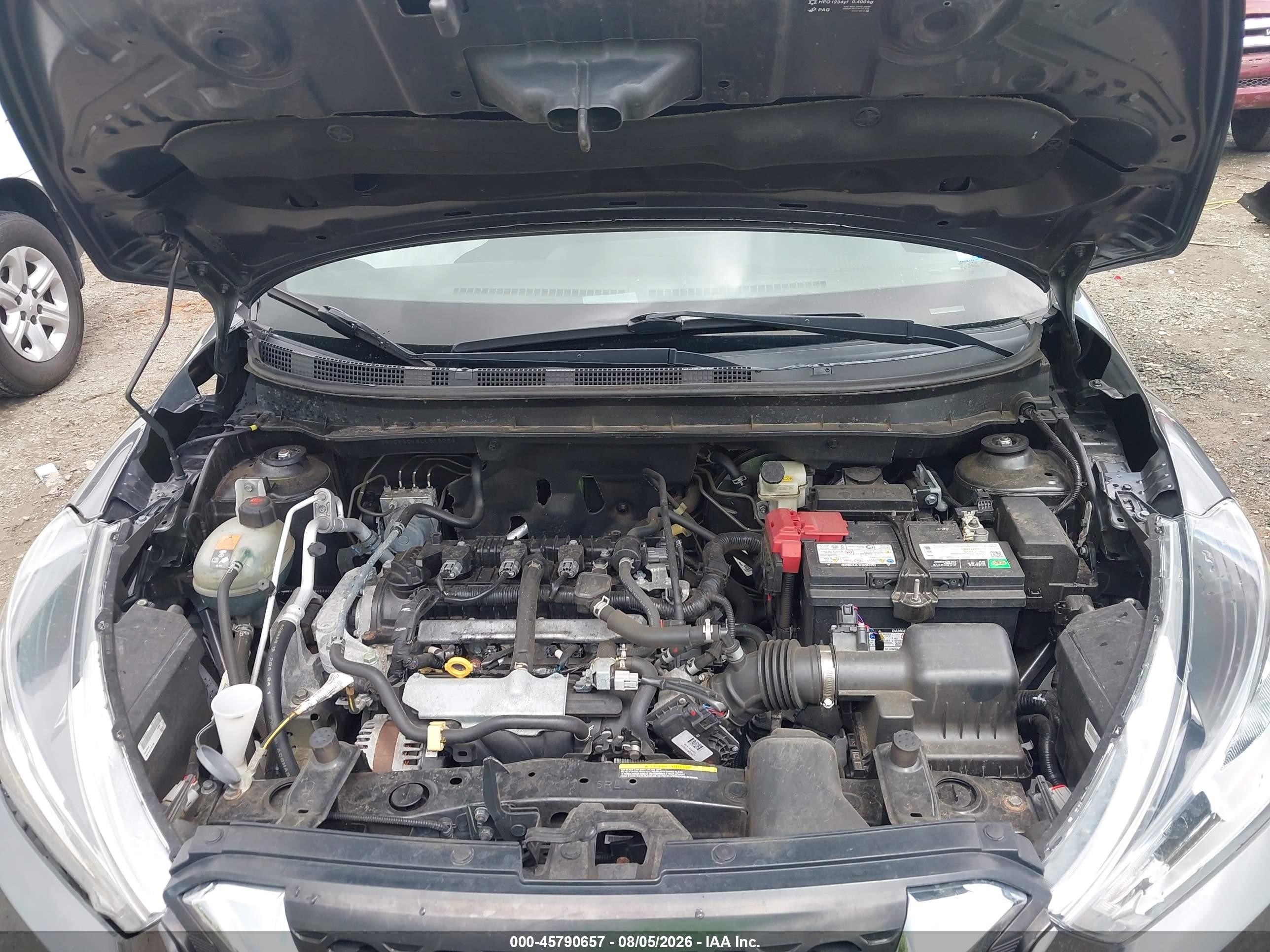 2020 Nissan Kicks Sv Xtronic Cvt Серый vin: 3N1CP5CV6LL516063