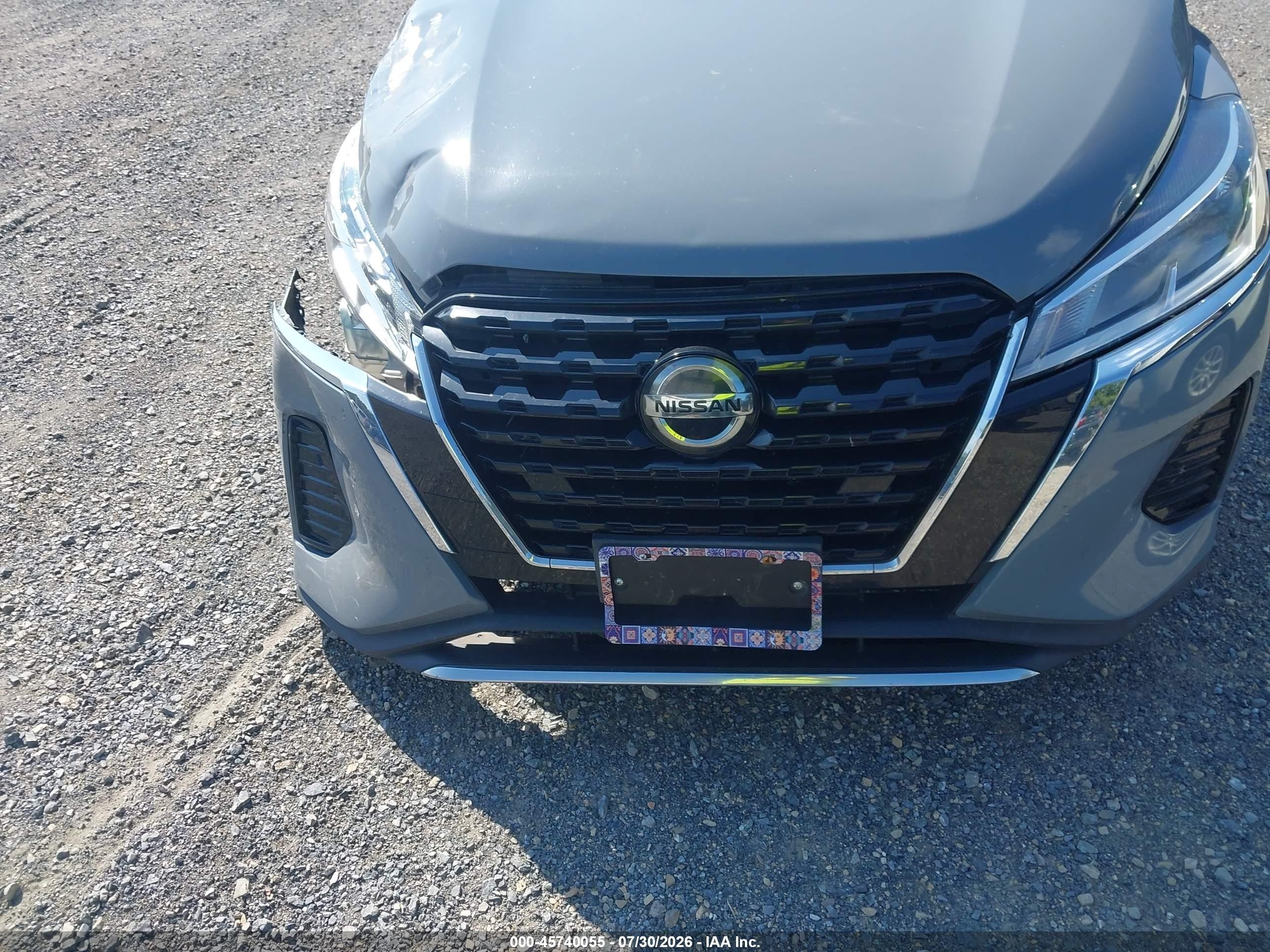 2021 Nissan Kicks Sv Xtronic Cvt Gray vin: 3N1CP5CV6ML500513