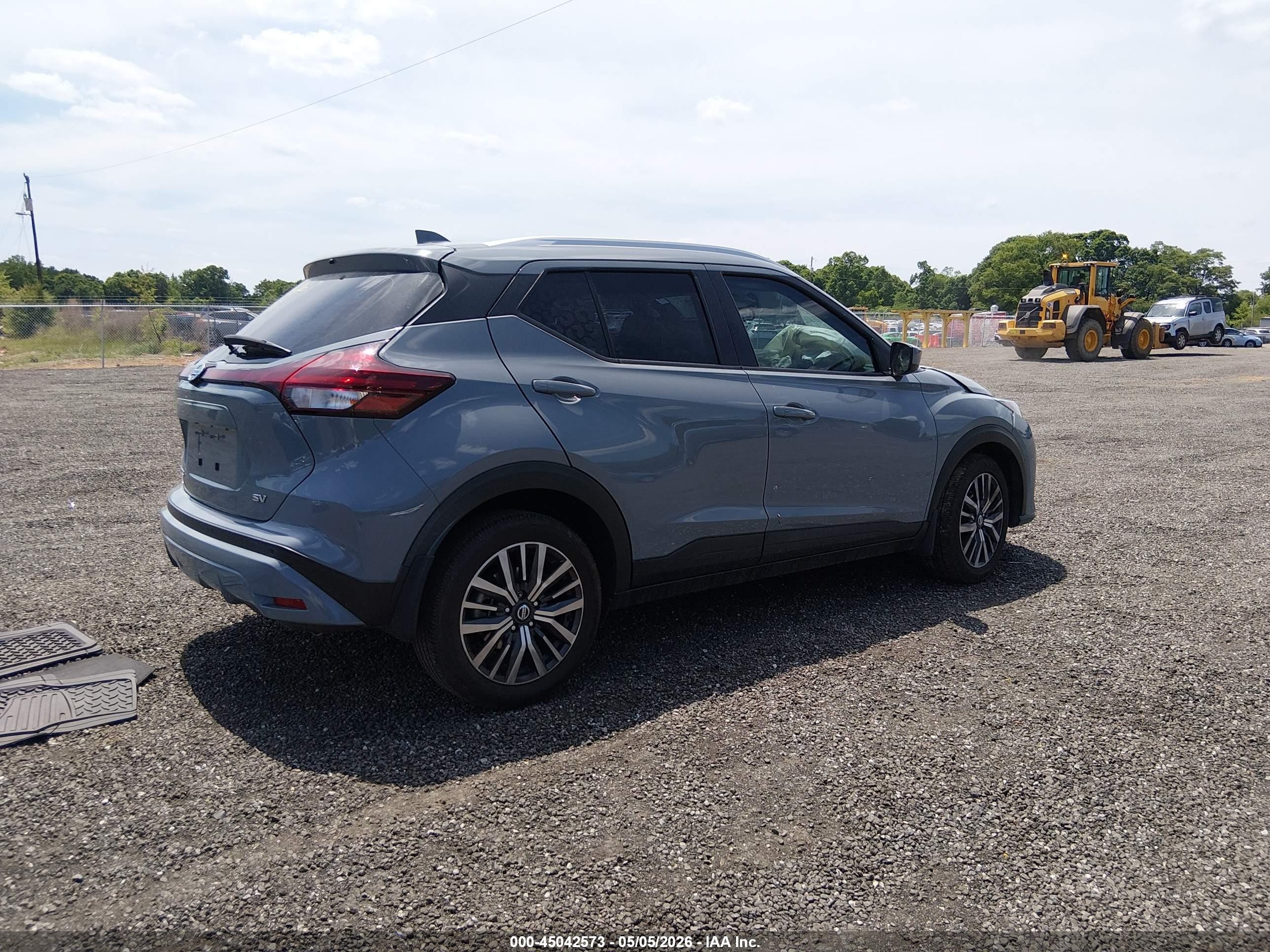 2021 Nissan Kicks Sv Xtronic Cvt Серый vin: 3N1CP5CV6ML502813