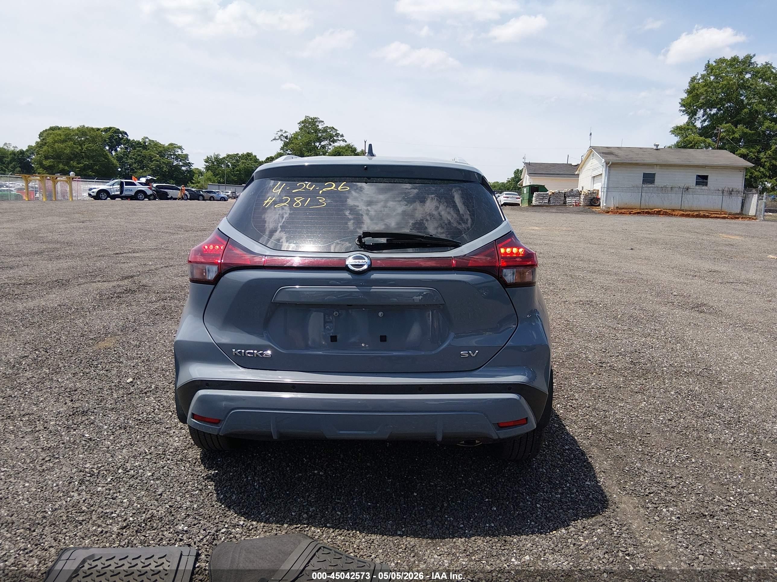 2021 Nissan Kicks Sv Xtronic Cvt Серый vin: 3N1CP5CV6ML502813