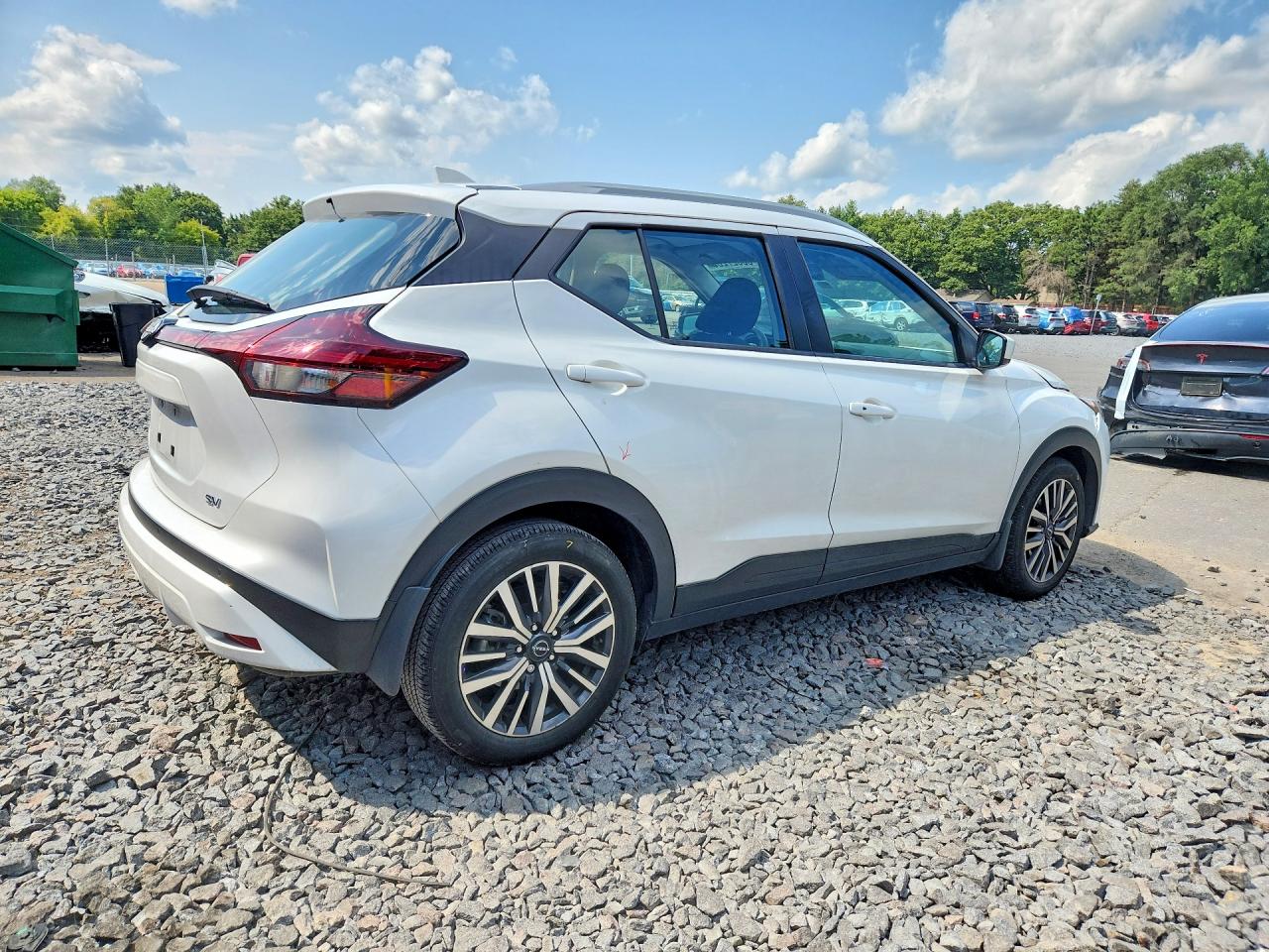 2023 Nissan Kicks Sv White vin: 3N1CP5CV6PL572106