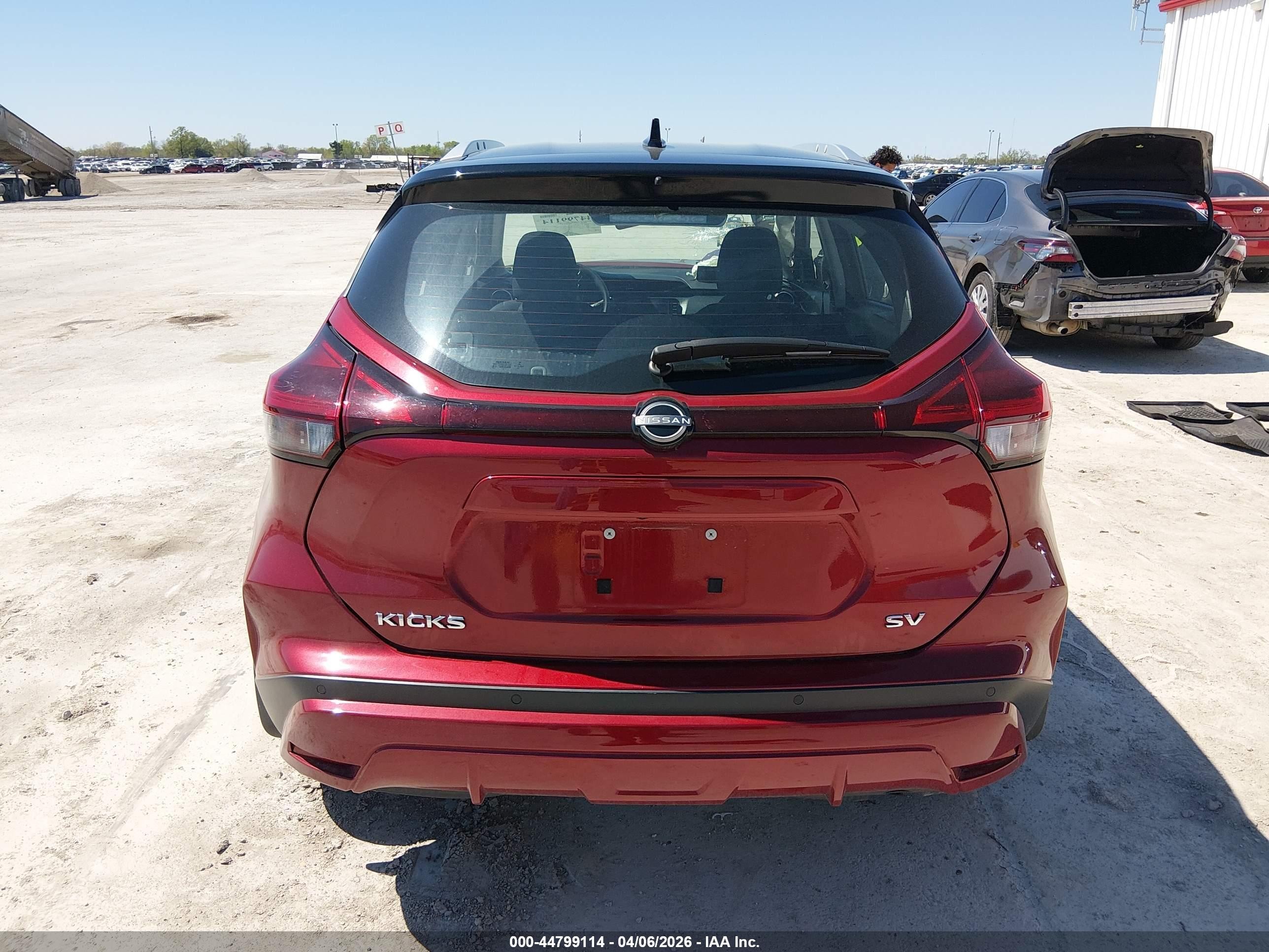 2023 Nissan Kicks Sv Xtronic Cvt Red vin: 3N1CP5CV7PL494578
