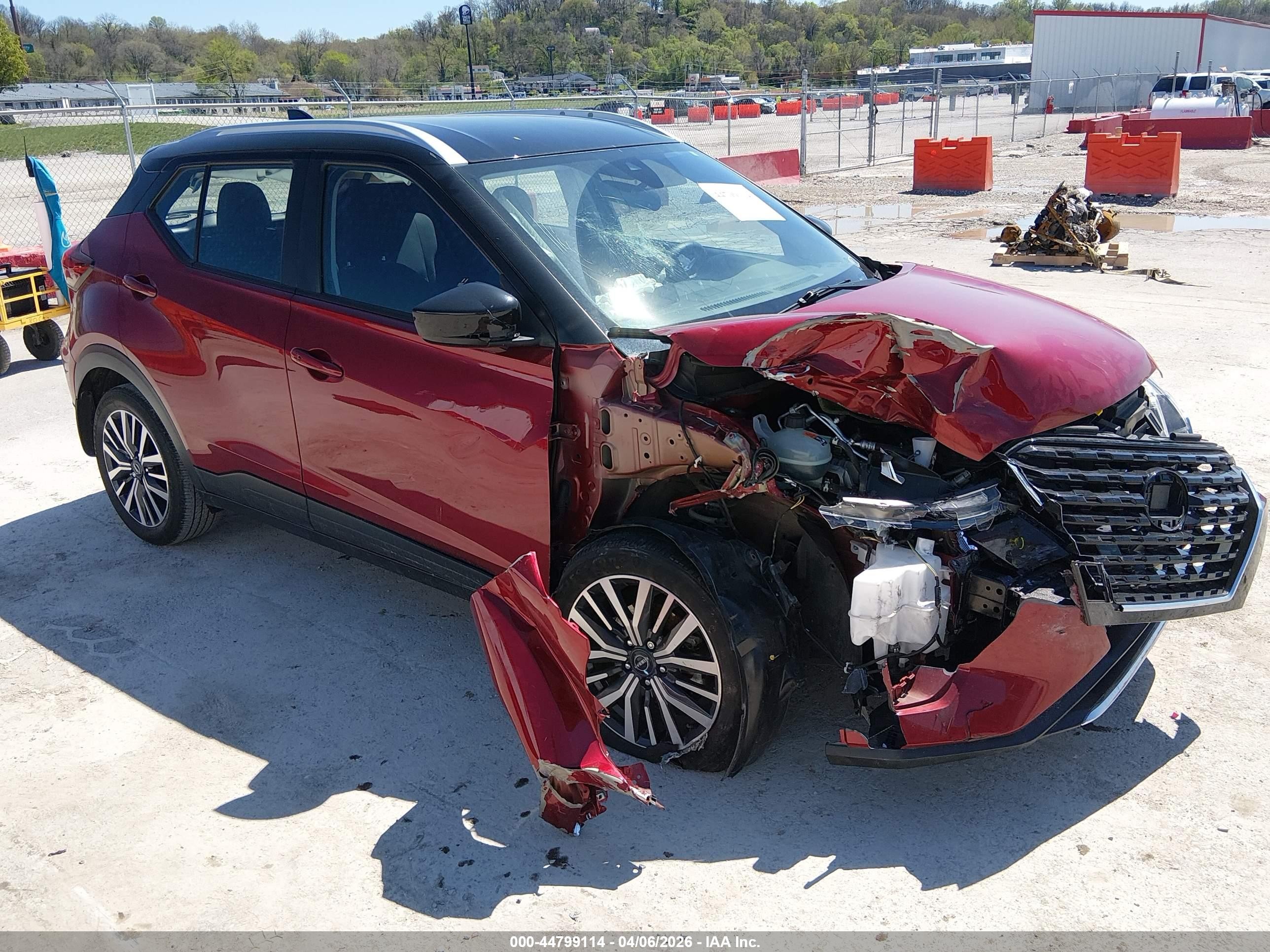 2023 Nissan Kicks Sv Xtronic Cvt Red vin: 3N1CP5CV7PL494578