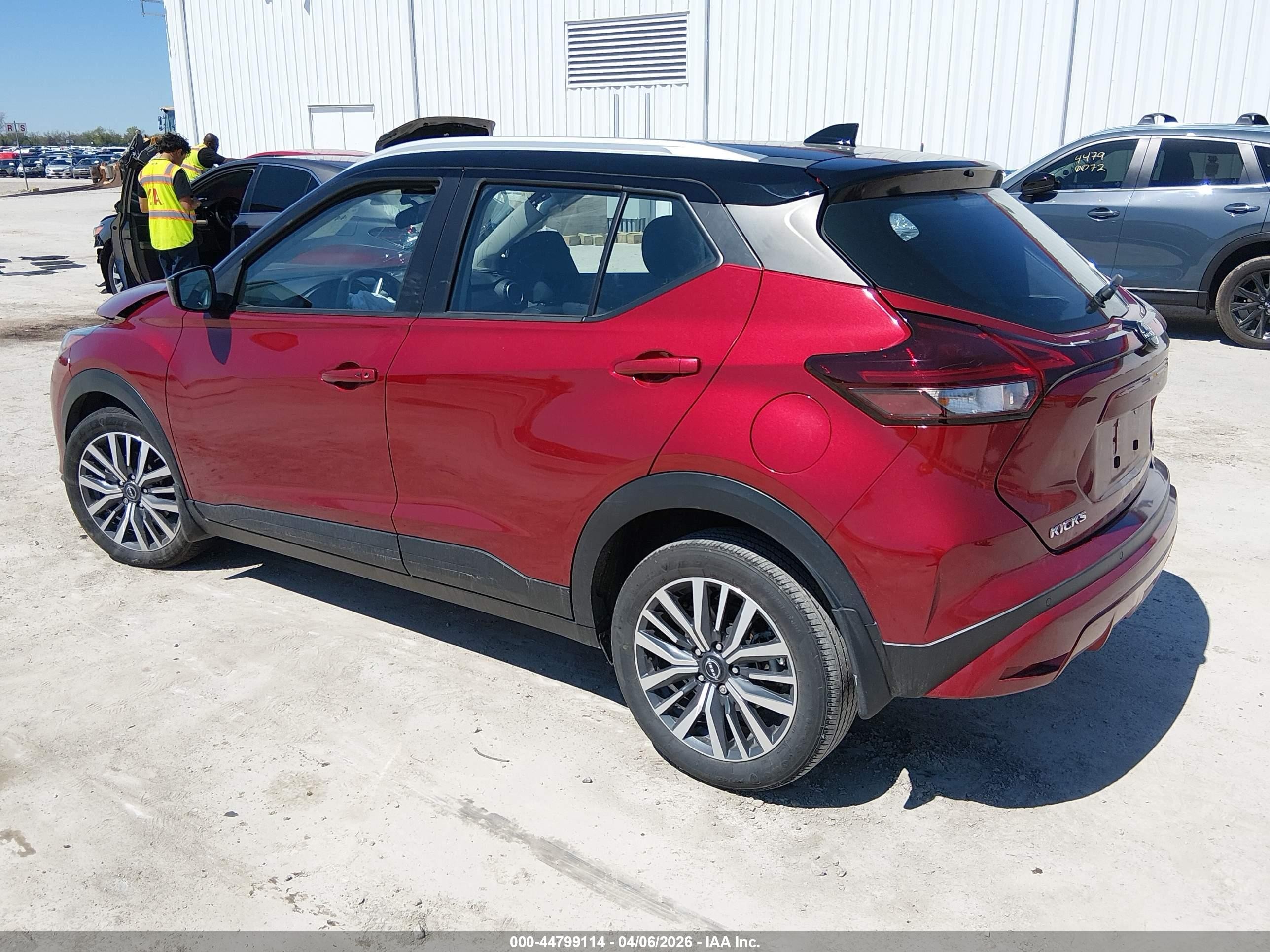 2023 Nissan Kicks Sv Xtronic Cvt Red vin: 3N1CP5CV7PL494578