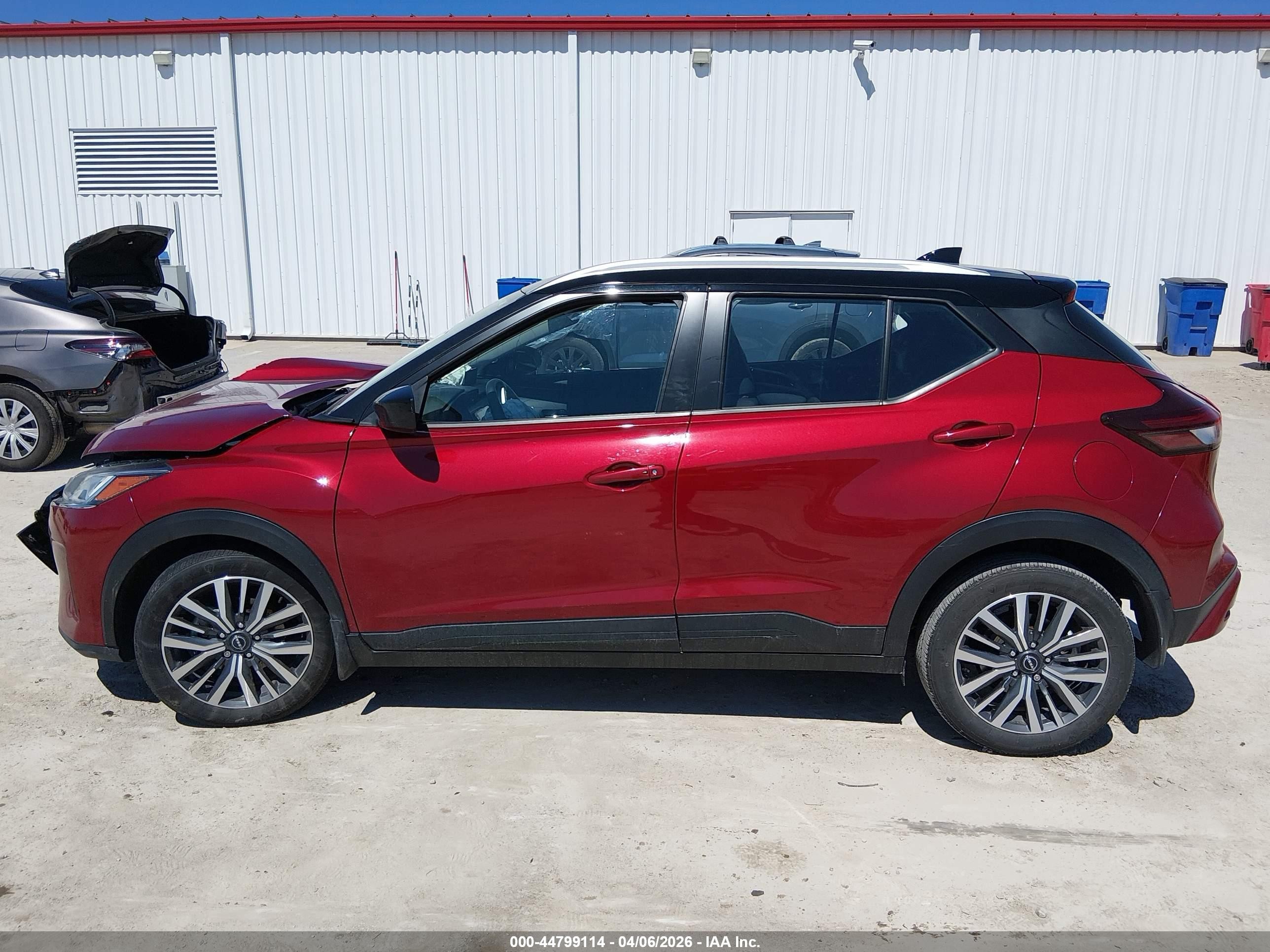 2023 Nissan Kicks Sv Xtronic Cvt Red vin: 3N1CP5CV7PL494578