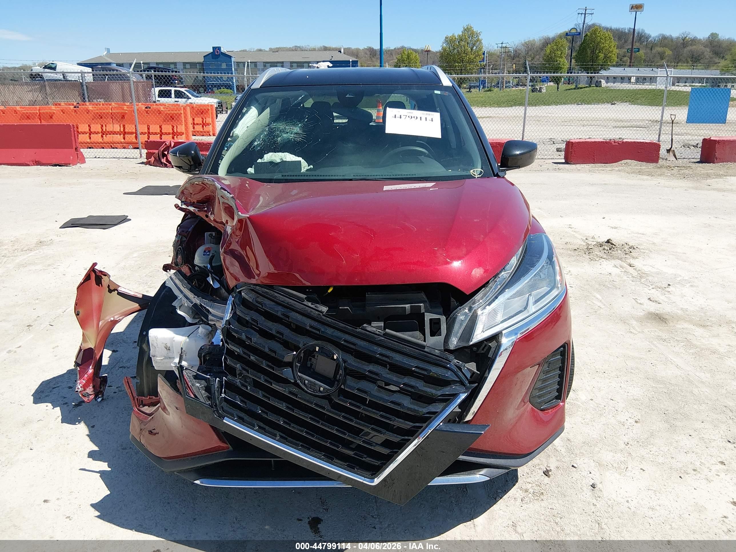 2023 Nissan Kicks Sv Xtronic Cvt Red vin: 3N1CP5CV7PL494578