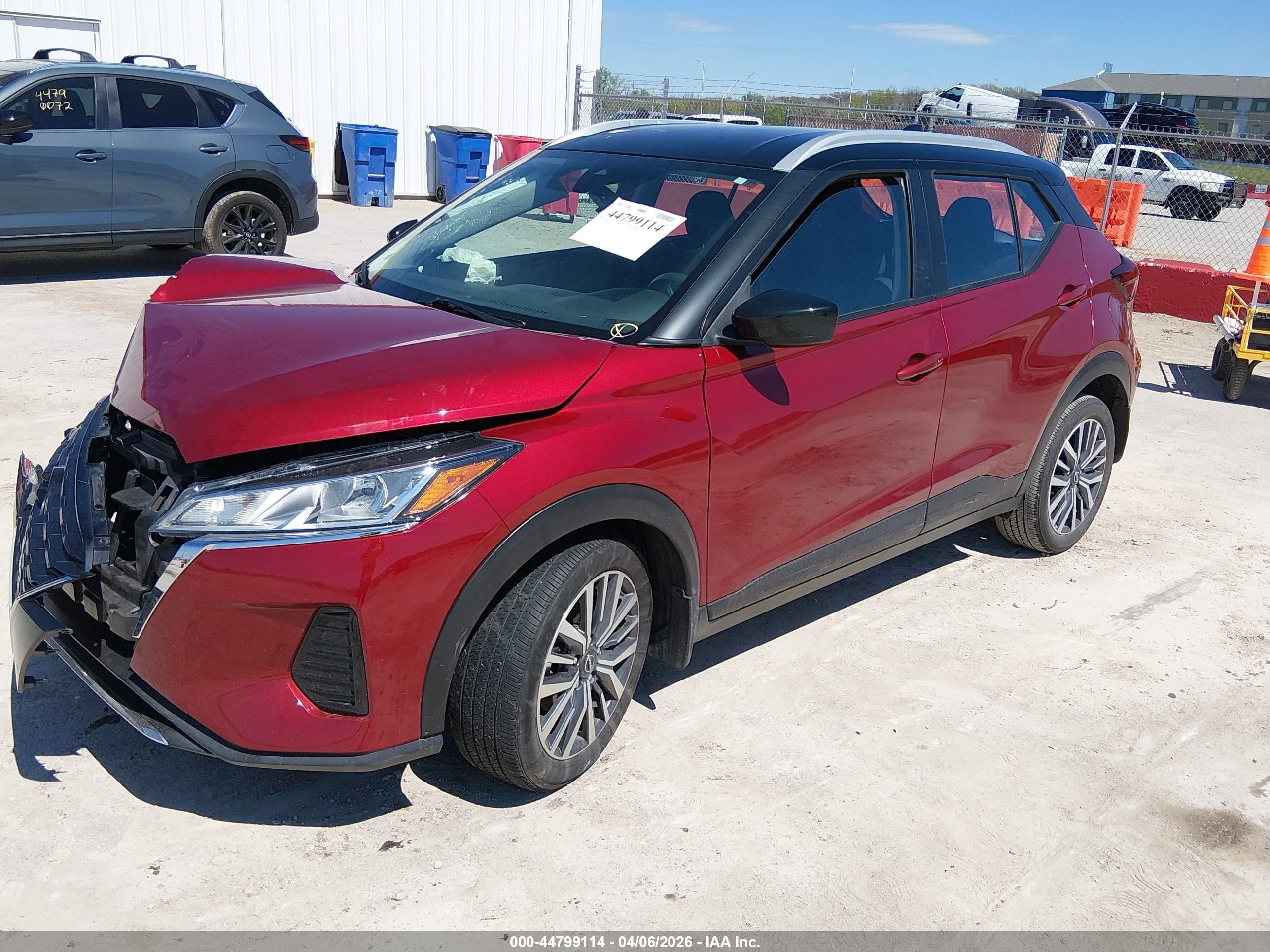 2023 Nissan Kicks Sv Xtronic Cvt Red vin: 3N1CP5CV7PL494578