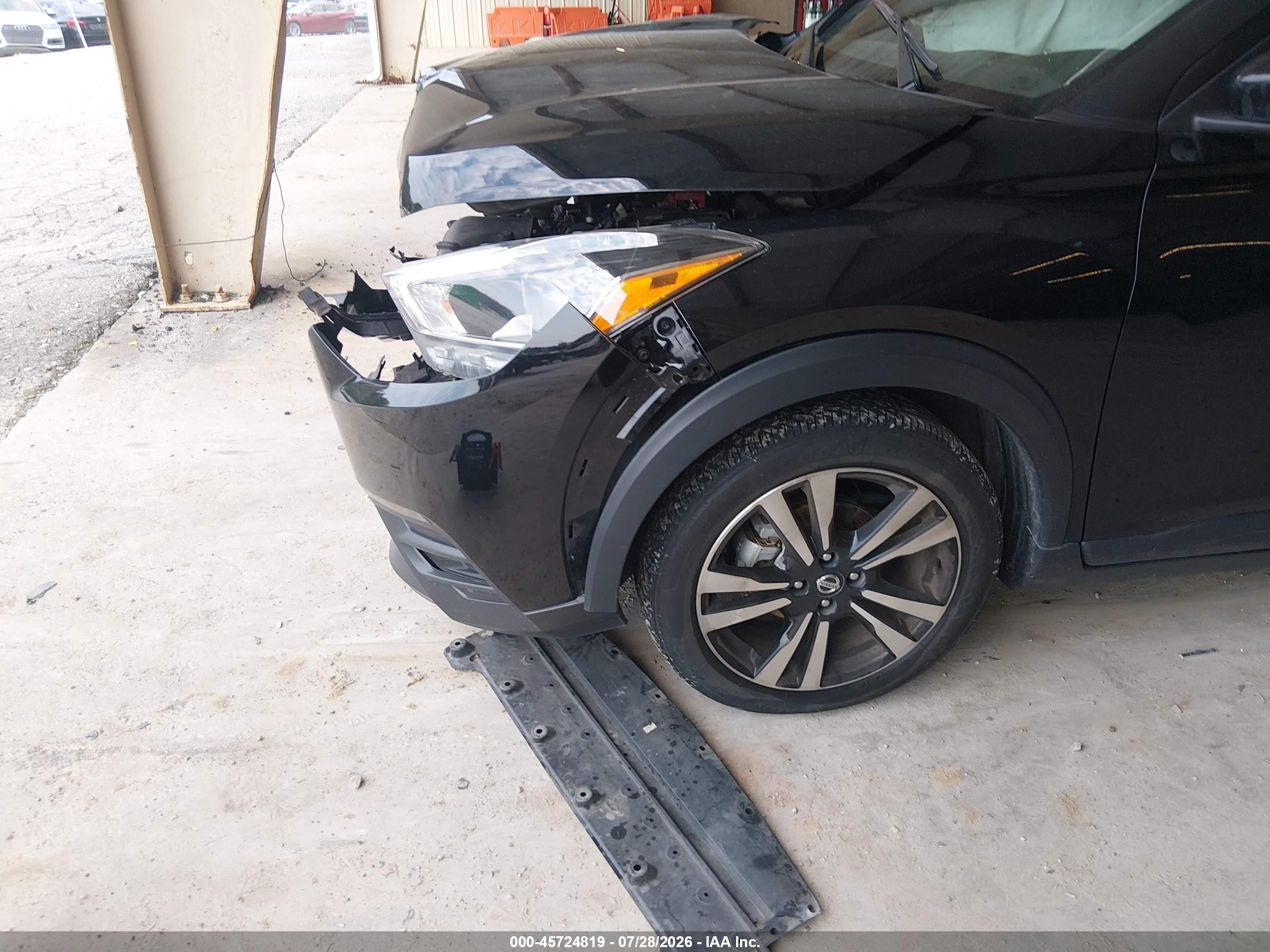 2020 Nissan Kicks Sv Xtronic Cvt Черный vin: 3N1CP5CV8LL480408