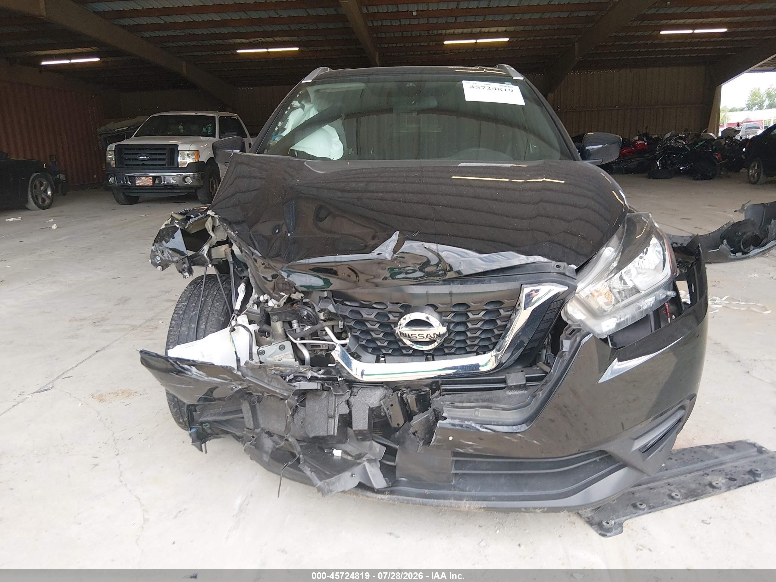 2020 Nissan Kicks Sv Xtronic Cvt Черный vin: 3N1CP5CV8LL480408