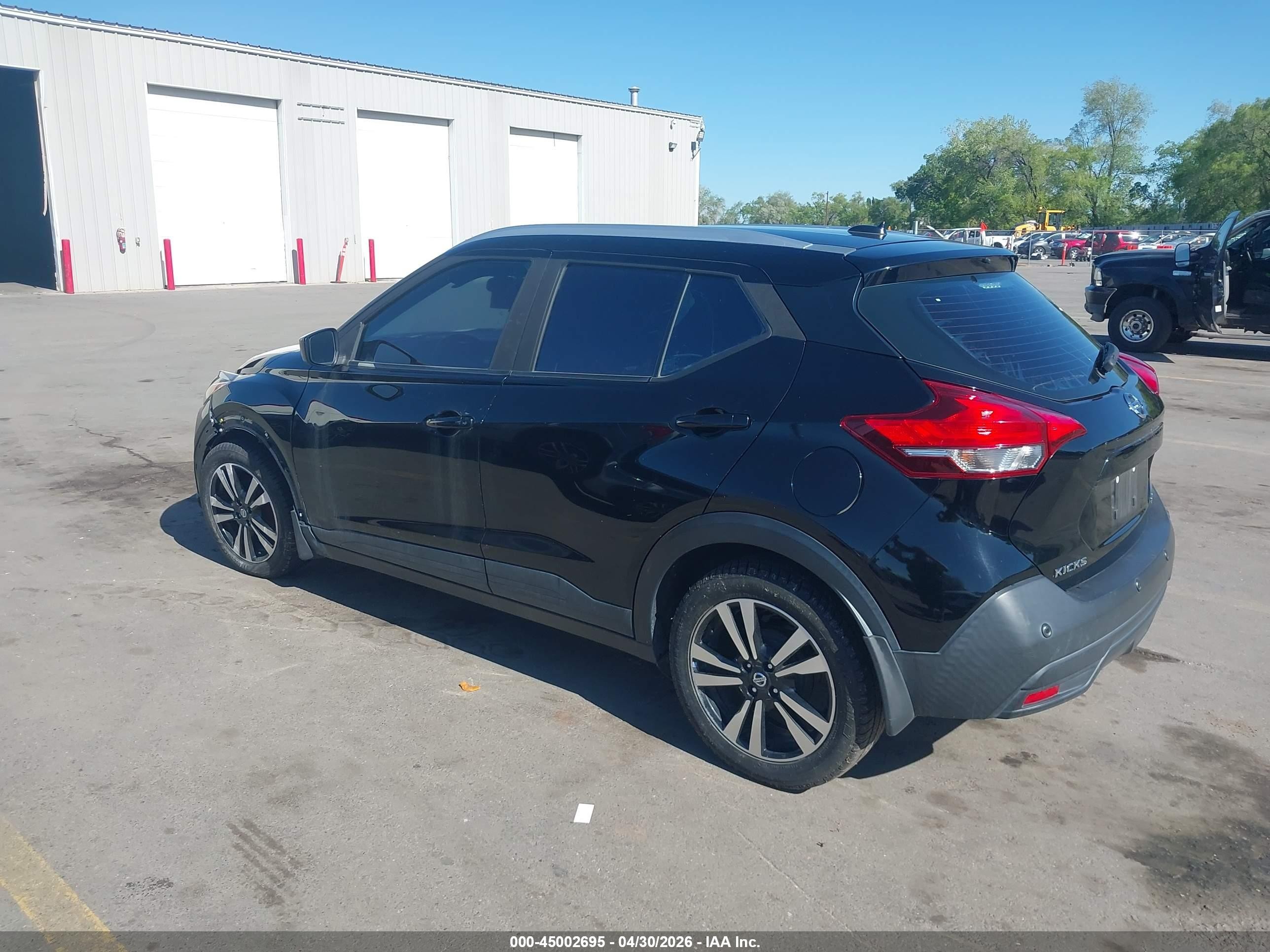 2020 Nissan Kicks Sv Xtronic Cvt Черный vin: 3N1CP5CV8LL486225
