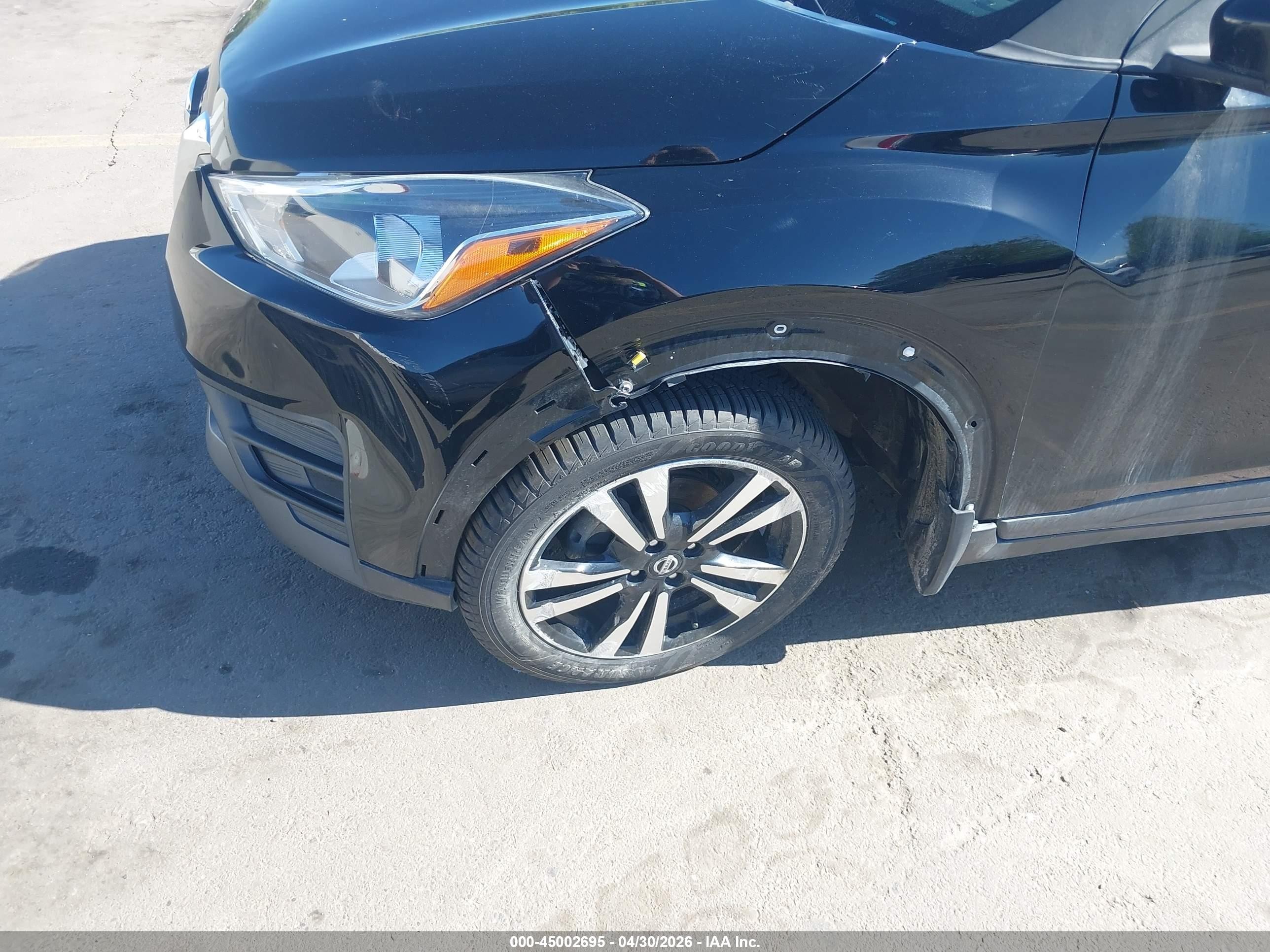 2020 Nissan Kicks Sv Xtronic Cvt Черный vin: 3N1CP5CV8LL486225
