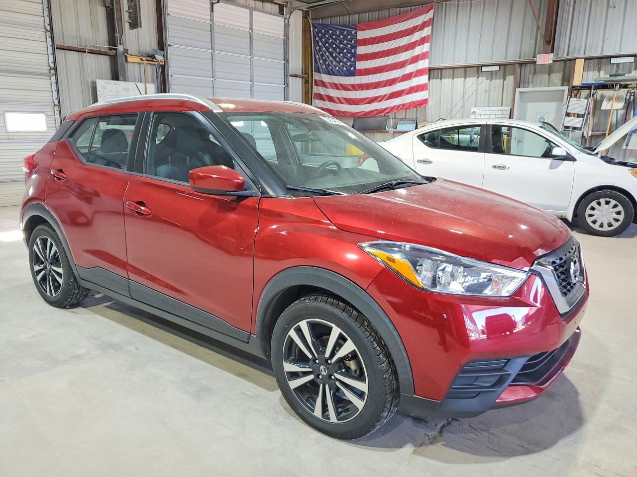 2020 Nissan Kicks Sv Burgundy vin: 3N1CP5CV8LL526707