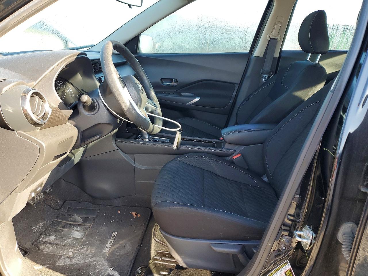 2021 Nissan Kicks Sv Черный vin: 3N1CP5CV8ML544464