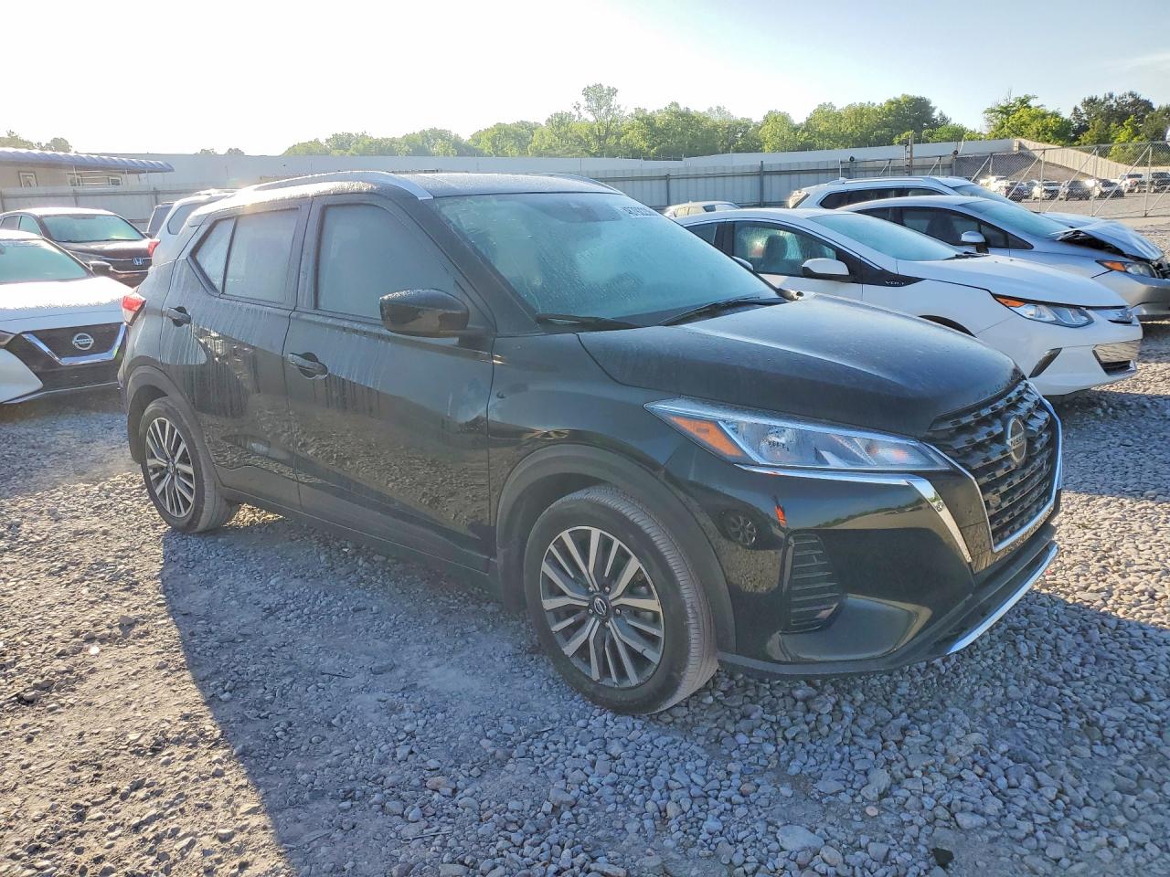 2021 Nissan Kicks Sv Черный vin: 3N1CP5CV8ML544464