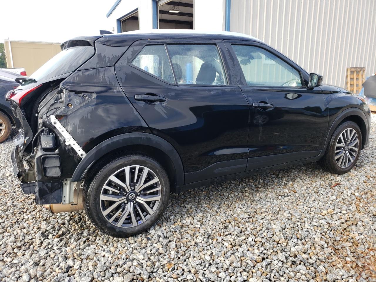 2021 Nissan Kicks Sv Черный vin: 3N1CP5CVXML482422