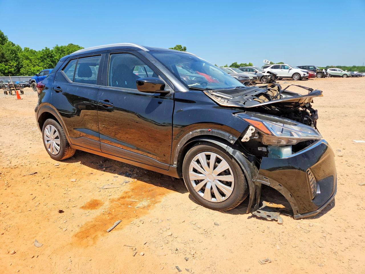 2021 Nissan Kicks Sv Black vin: 3N1CP5CVXML482422