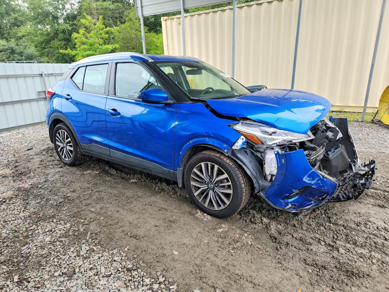 2021 Nissan Kicks Sv Blue vin: 3N1CP5CVXML497695