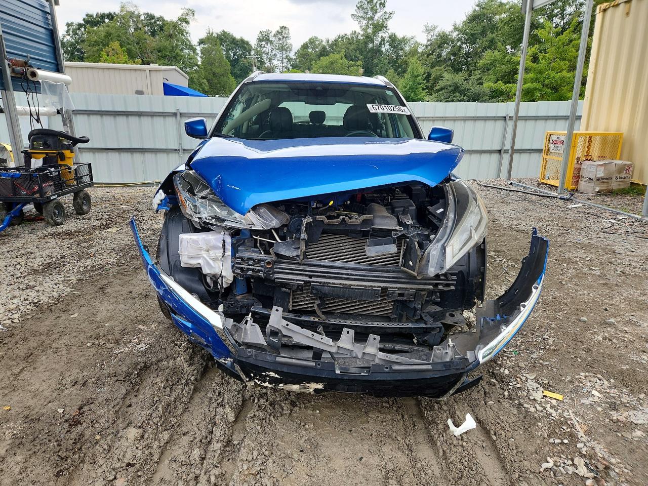 2021 Nissan Kicks Sv Blue vin: 3N1CP5CVXML497695