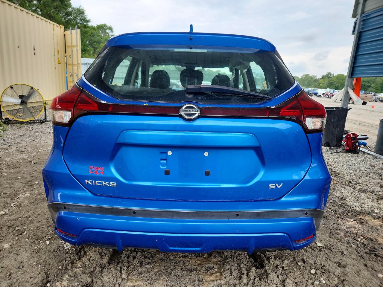 2021 Nissan Kicks Sv Blue vin: 3N1CP5CVXML497695