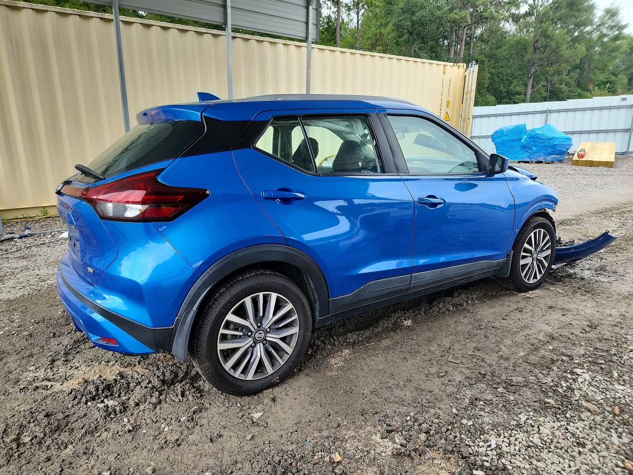 2021 Nissan Kicks Sv Blue vin: 3N1CP5CVXML497695