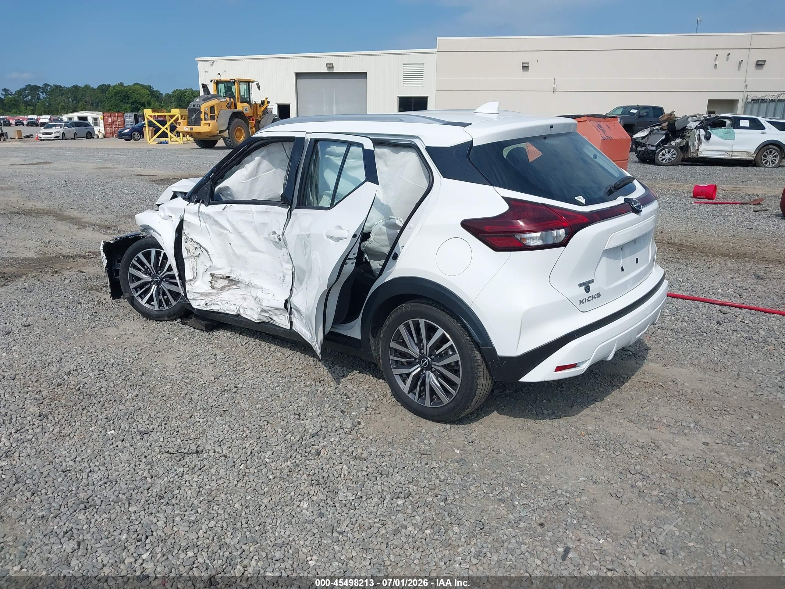 2024 Nissan Kicks Sv Xtronic Cvt Белый vin: 3N1CP5CVXRL480967