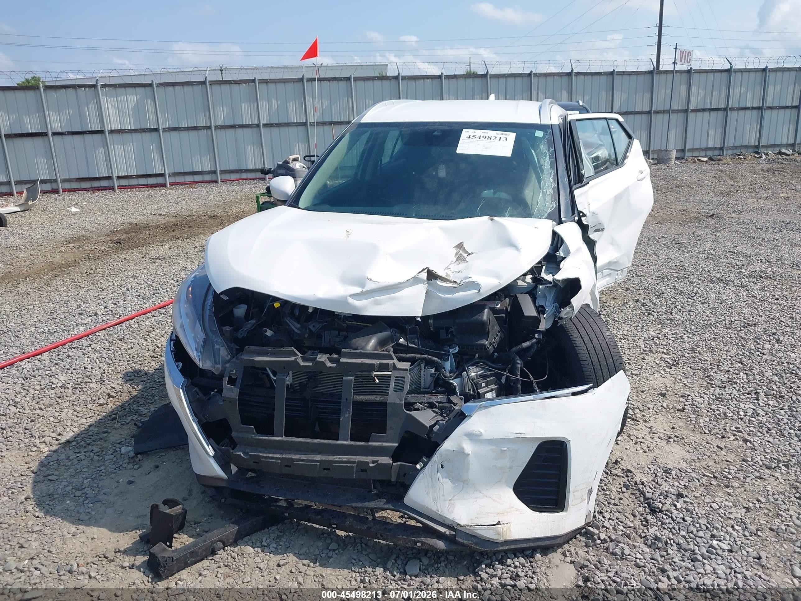 2024 Nissan Kicks Sv Xtronic Cvt Белый vin: 3N1CP5CVXRL480967