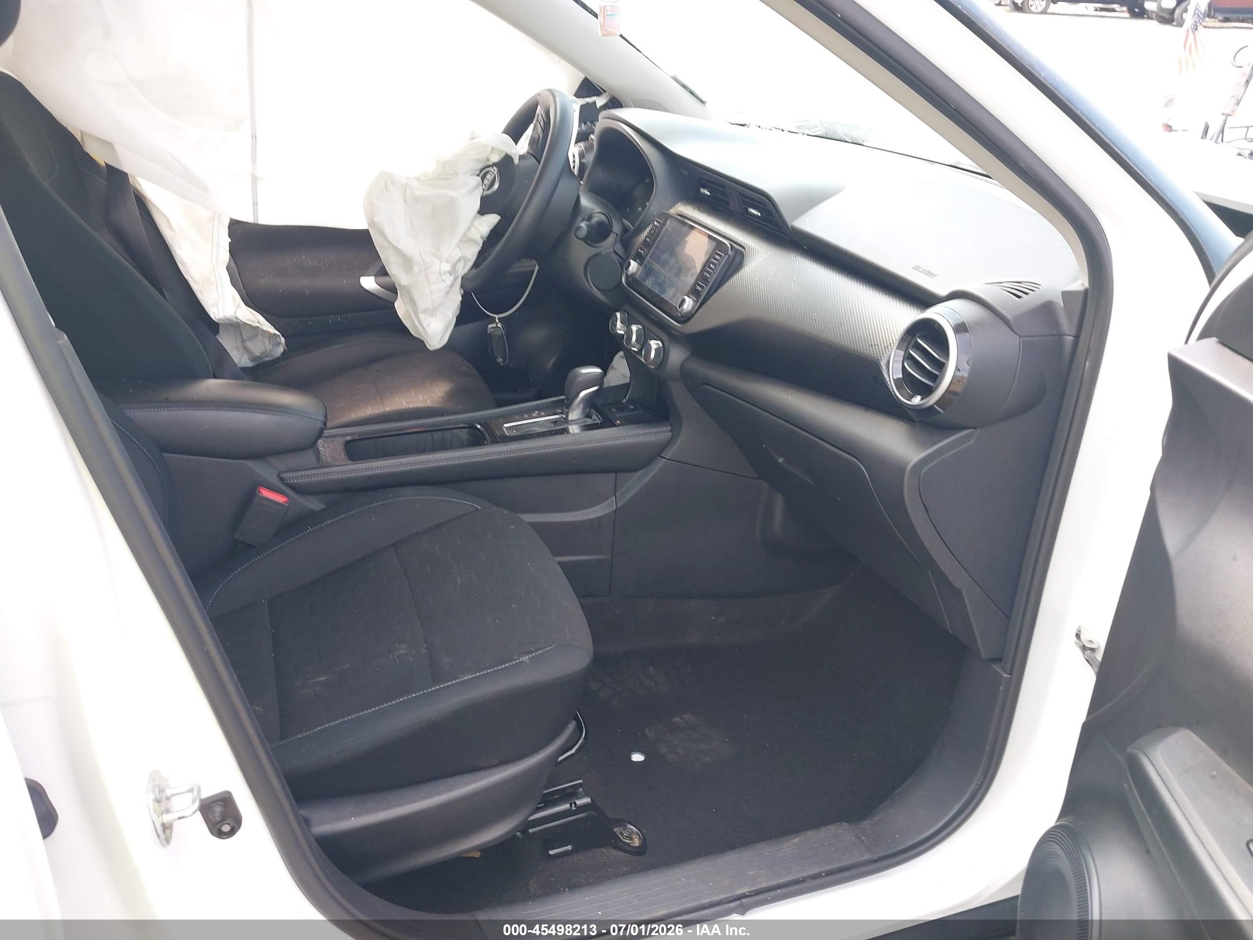 2024 Nissan Kicks Sv Xtronic Cvt Белый vin: 3N1CP5CVXRL480967