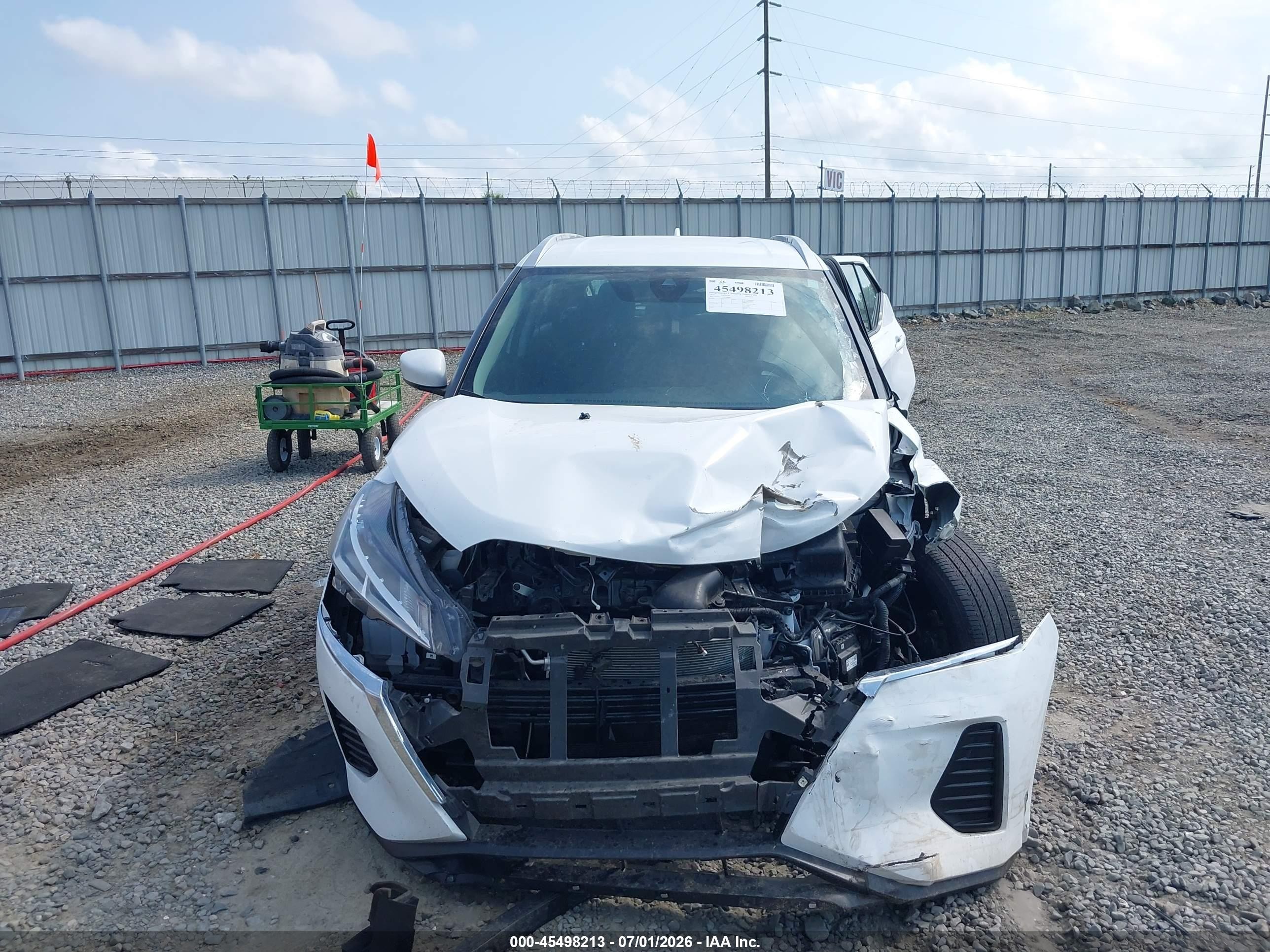2024 Nissan Kicks Sv Xtronic Cvt Белый vin: 3N1CP5CVXRL480967