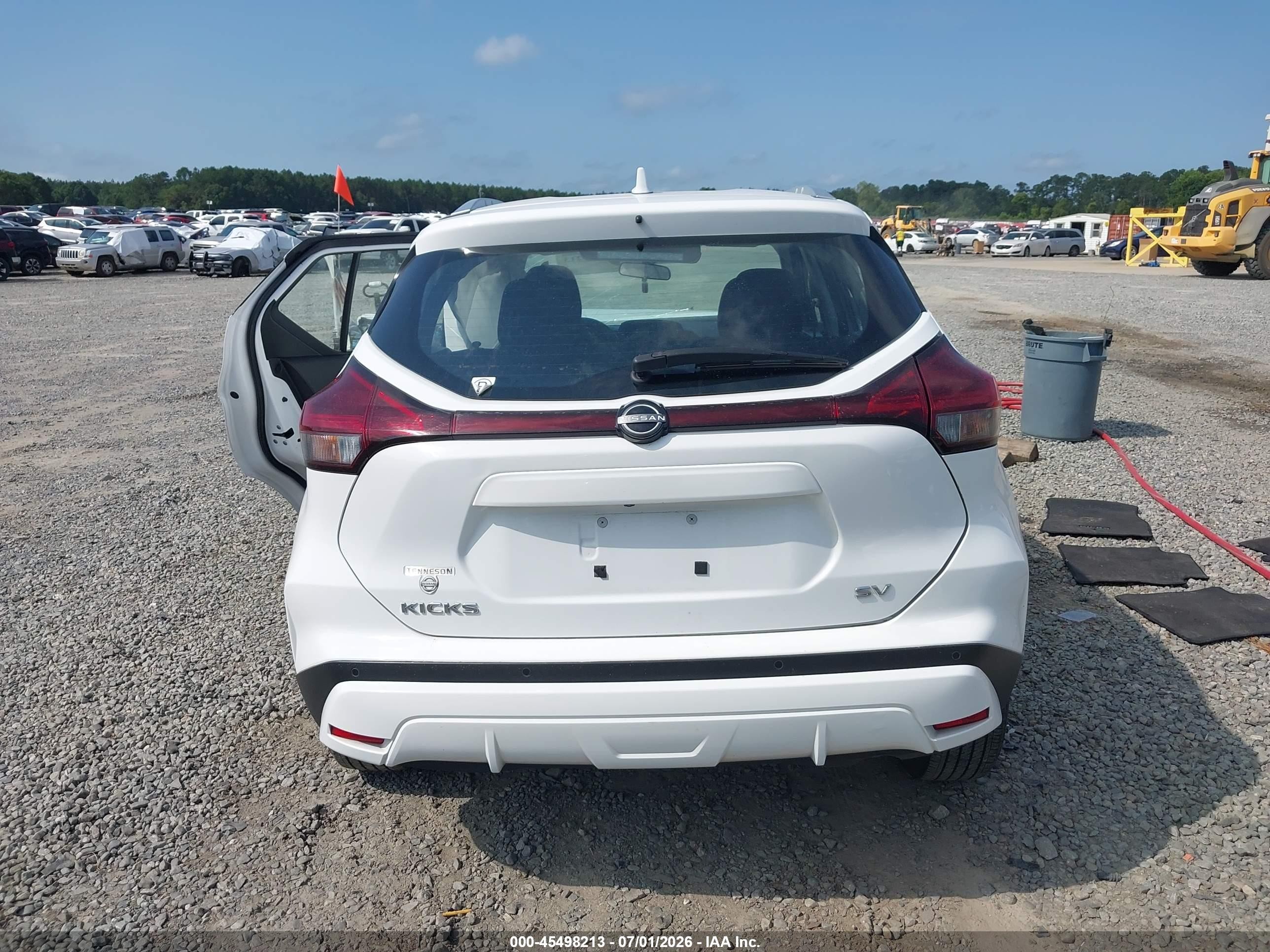 2024 Nissan Kicks Sv Xtronic Cvt Белый vin: 3N1CP5CVXRL480967