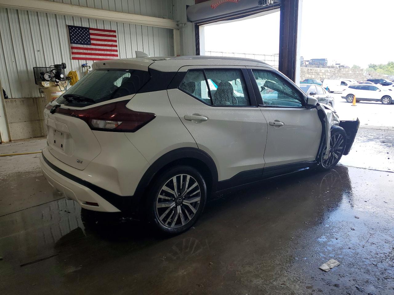 2024 Nissan Kicks Sv White vin: 3N1CP5CVXRL562116