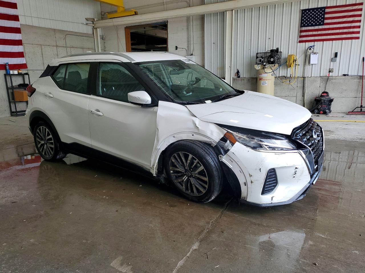 2024 Nissan Kicks Sv White vin: 3N1CP5CVXRL562116